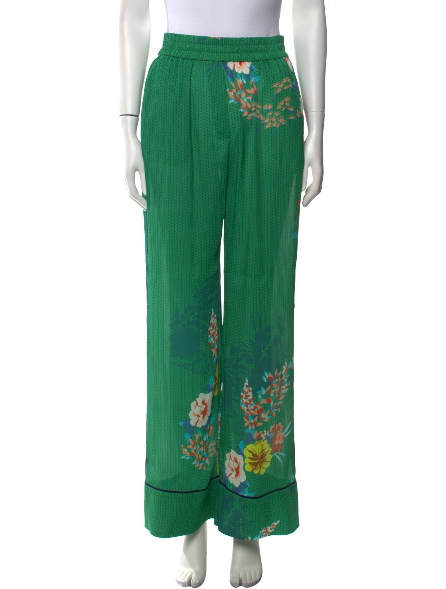 Alexis Floral Print Wide Leg Pants