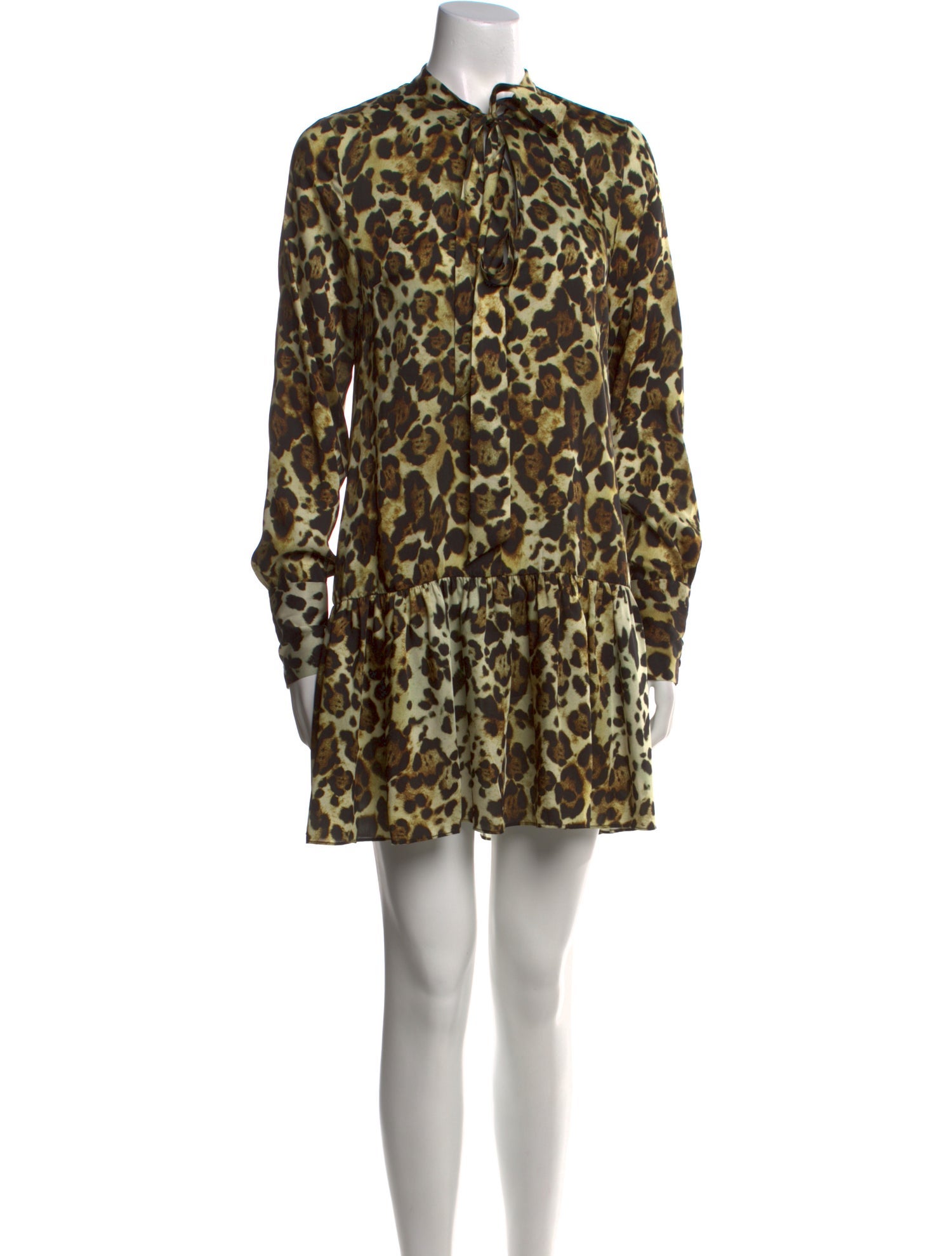 Alexis Animal Print Long Dress