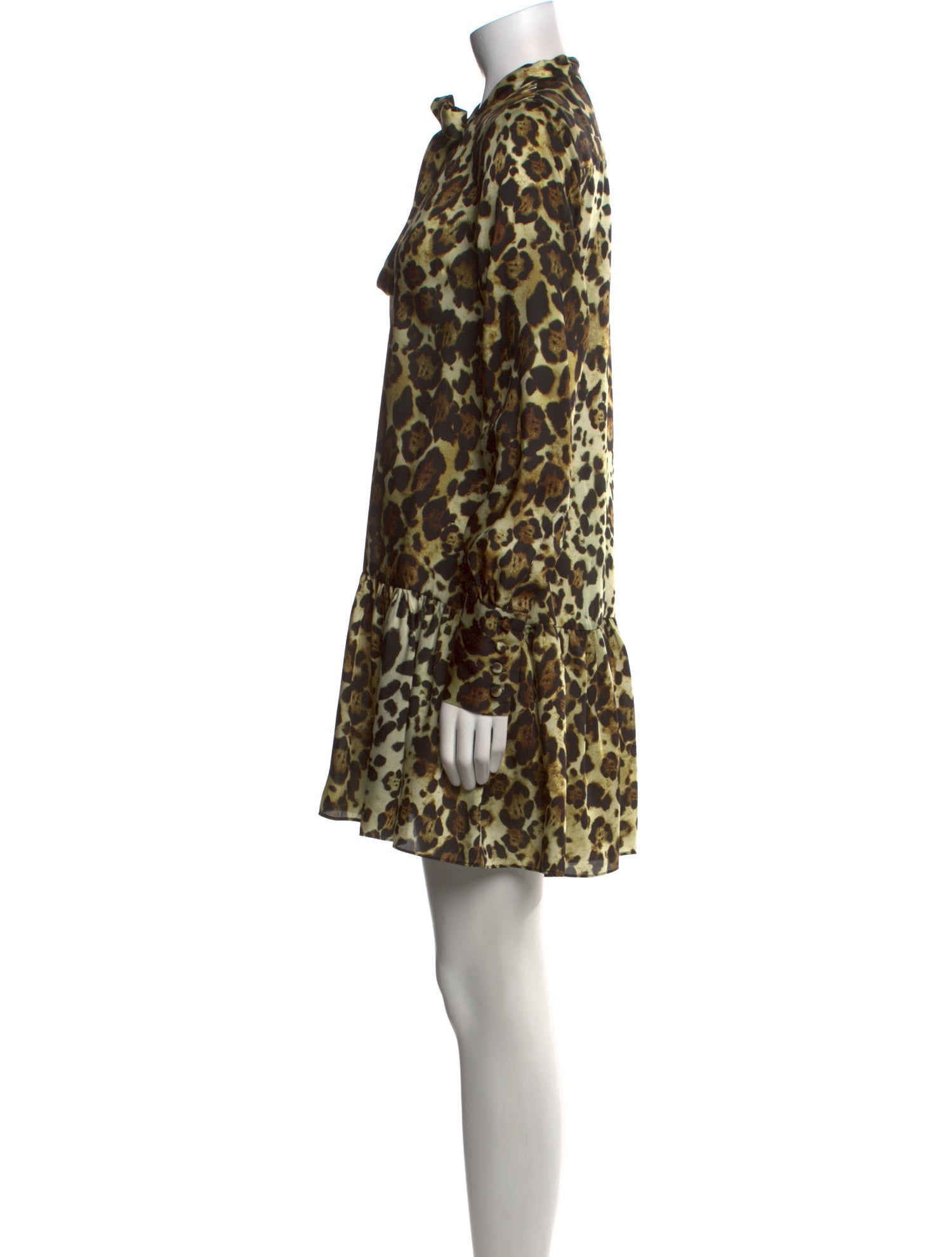 Alexis Animal Print Long Dress