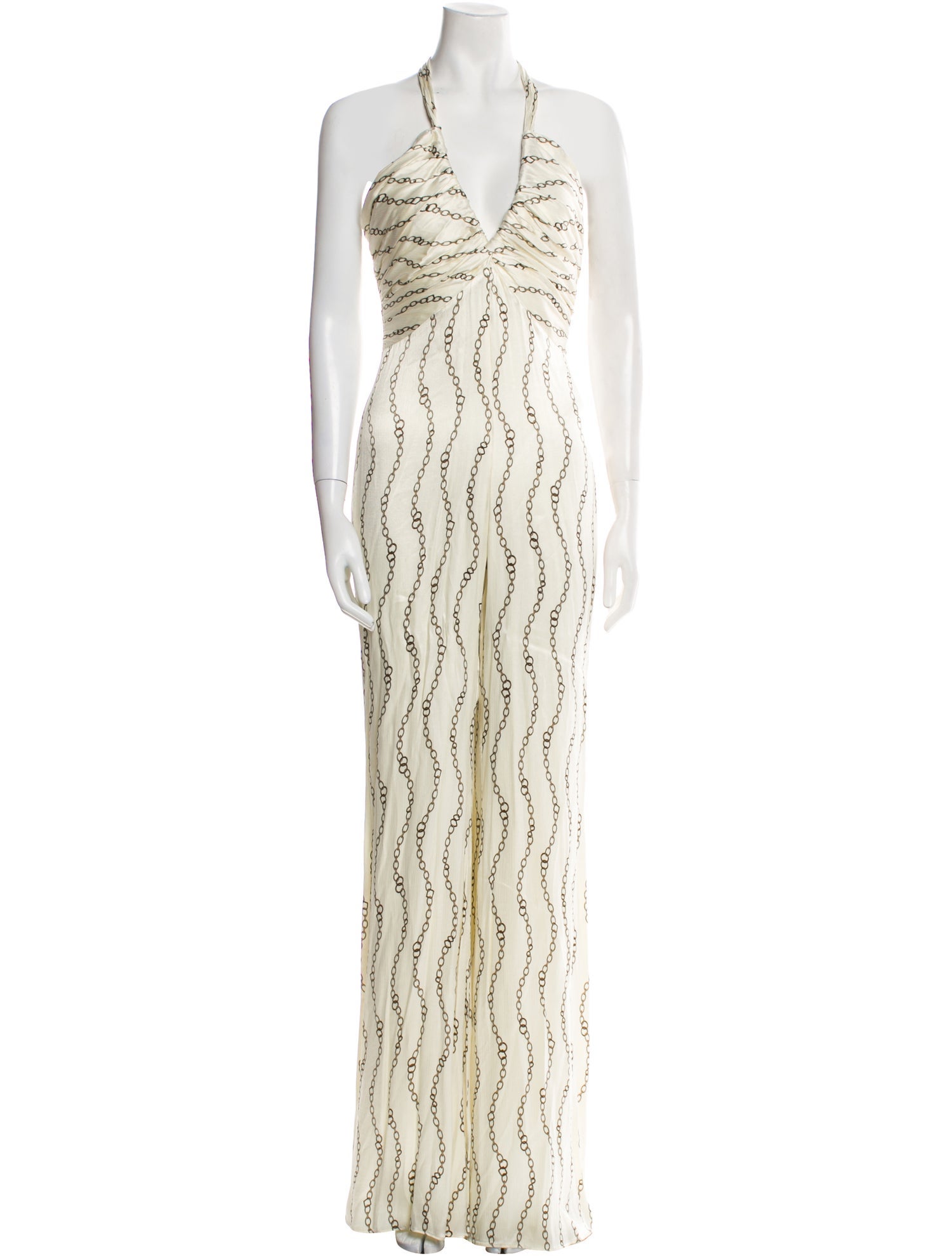 Alexis Printed Halterneck Jumpsuit