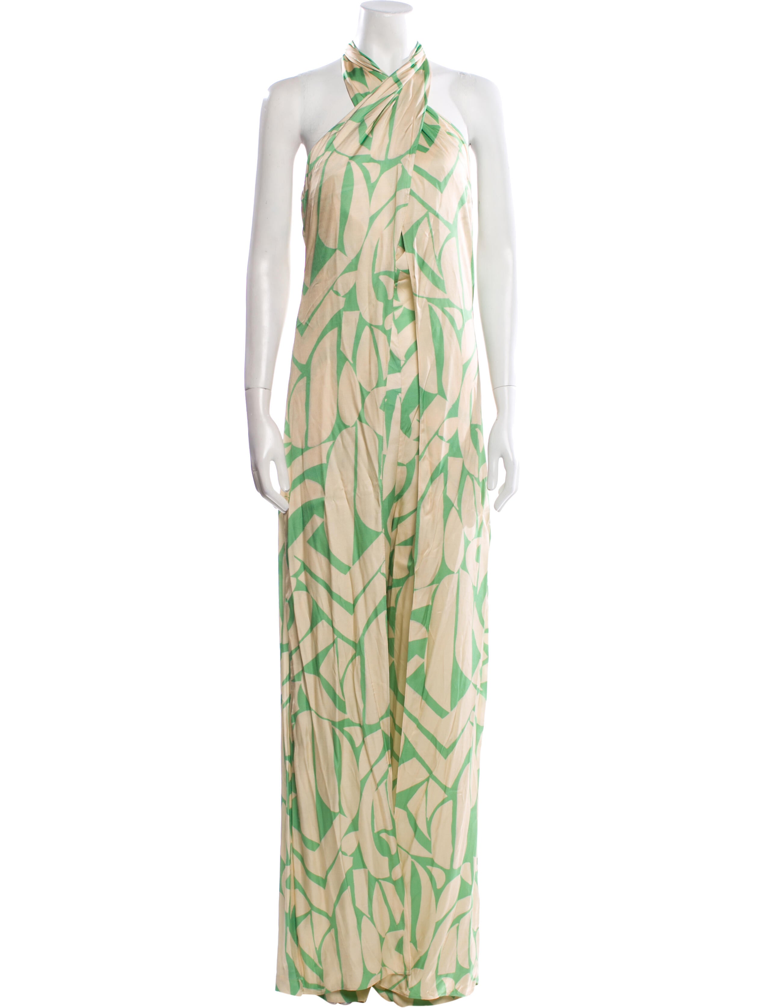 Alexis Printed Halterneck Jumpsuit