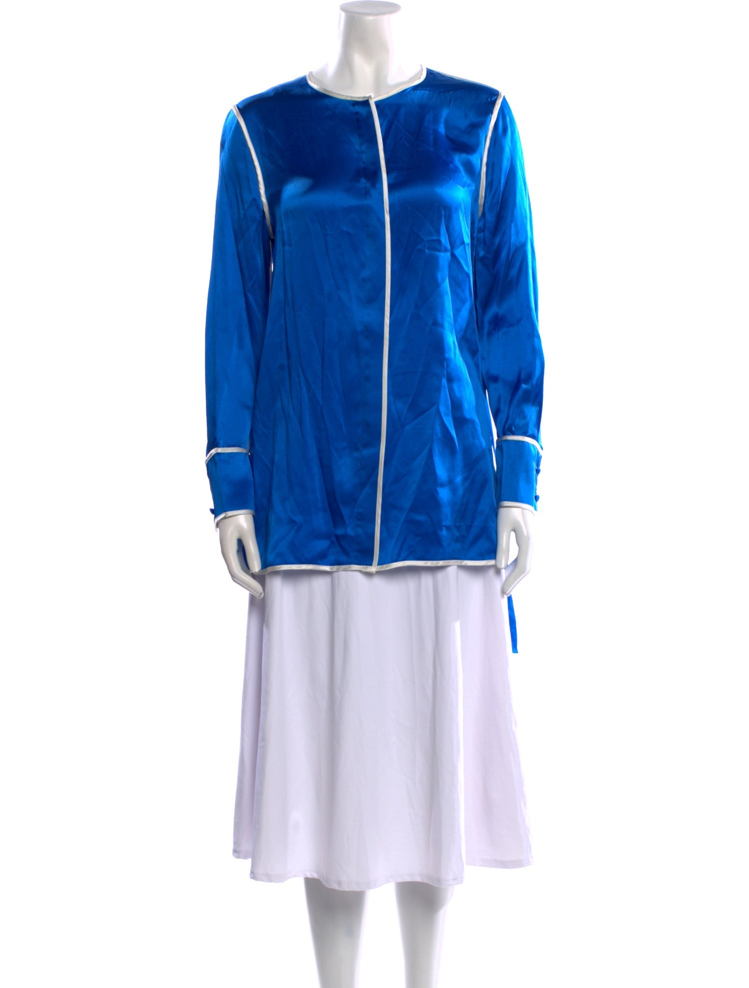 Alexis Silk Crew Neck Tunic