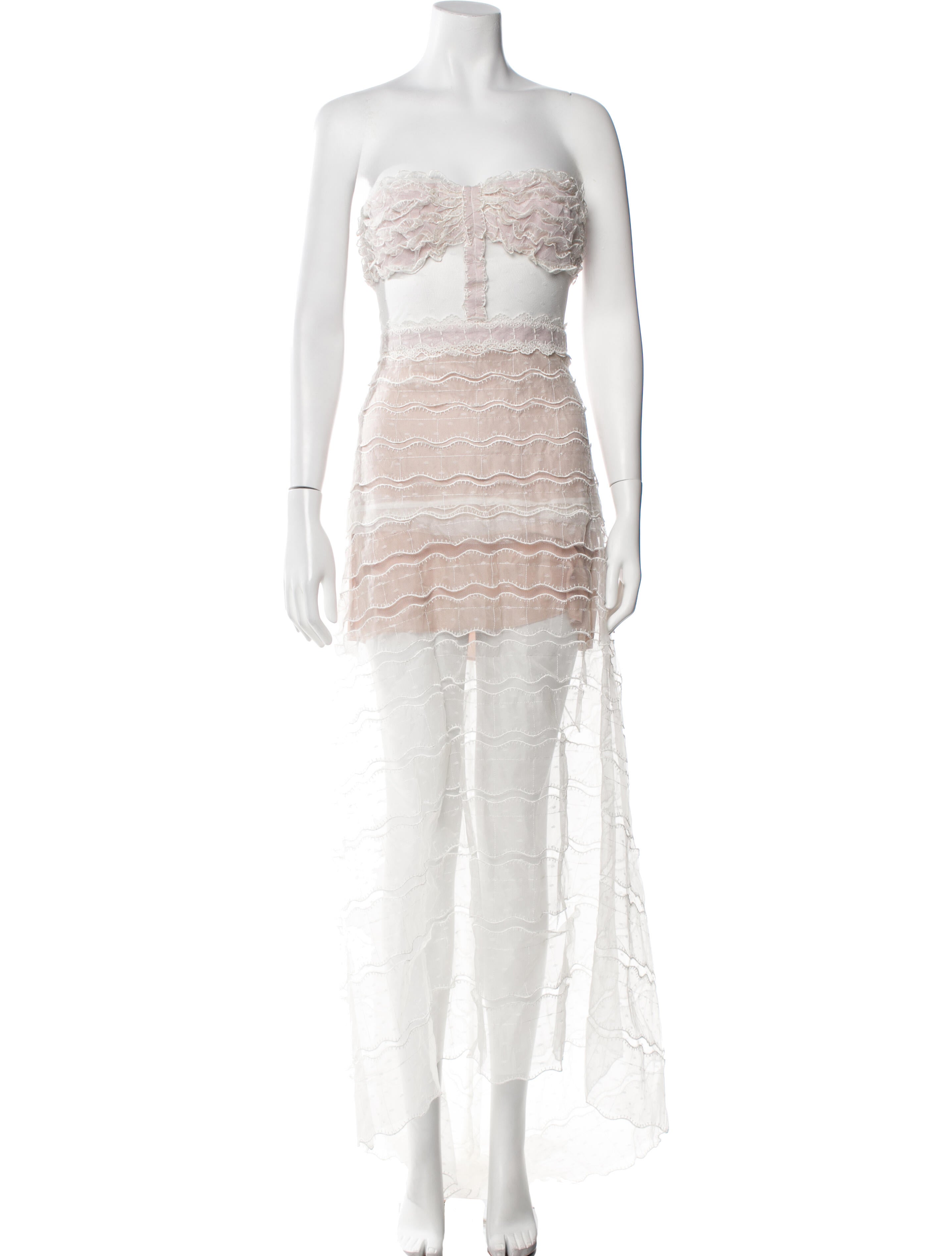 Alexis Strapless Long Dress