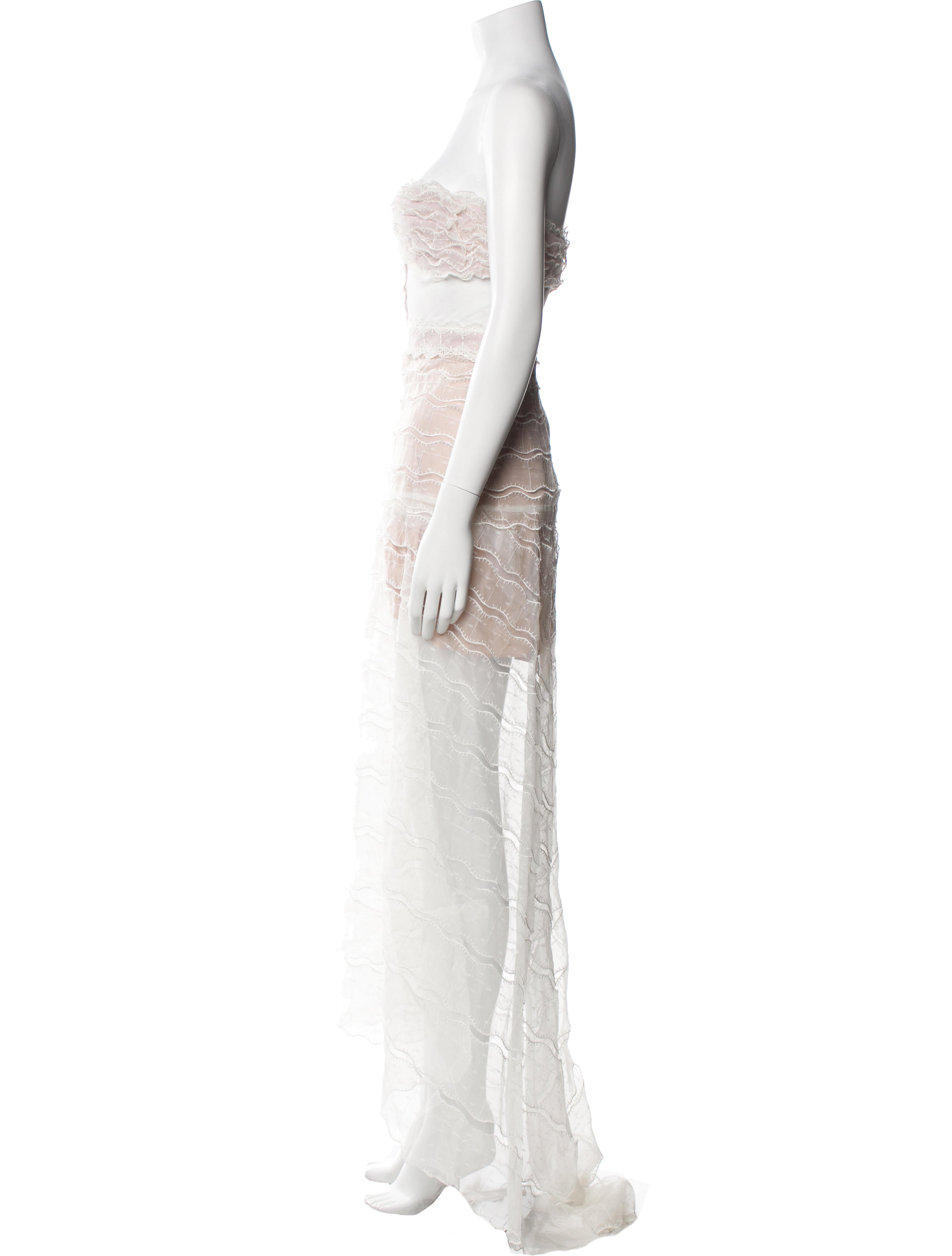 Alexis Strapless Long Dress