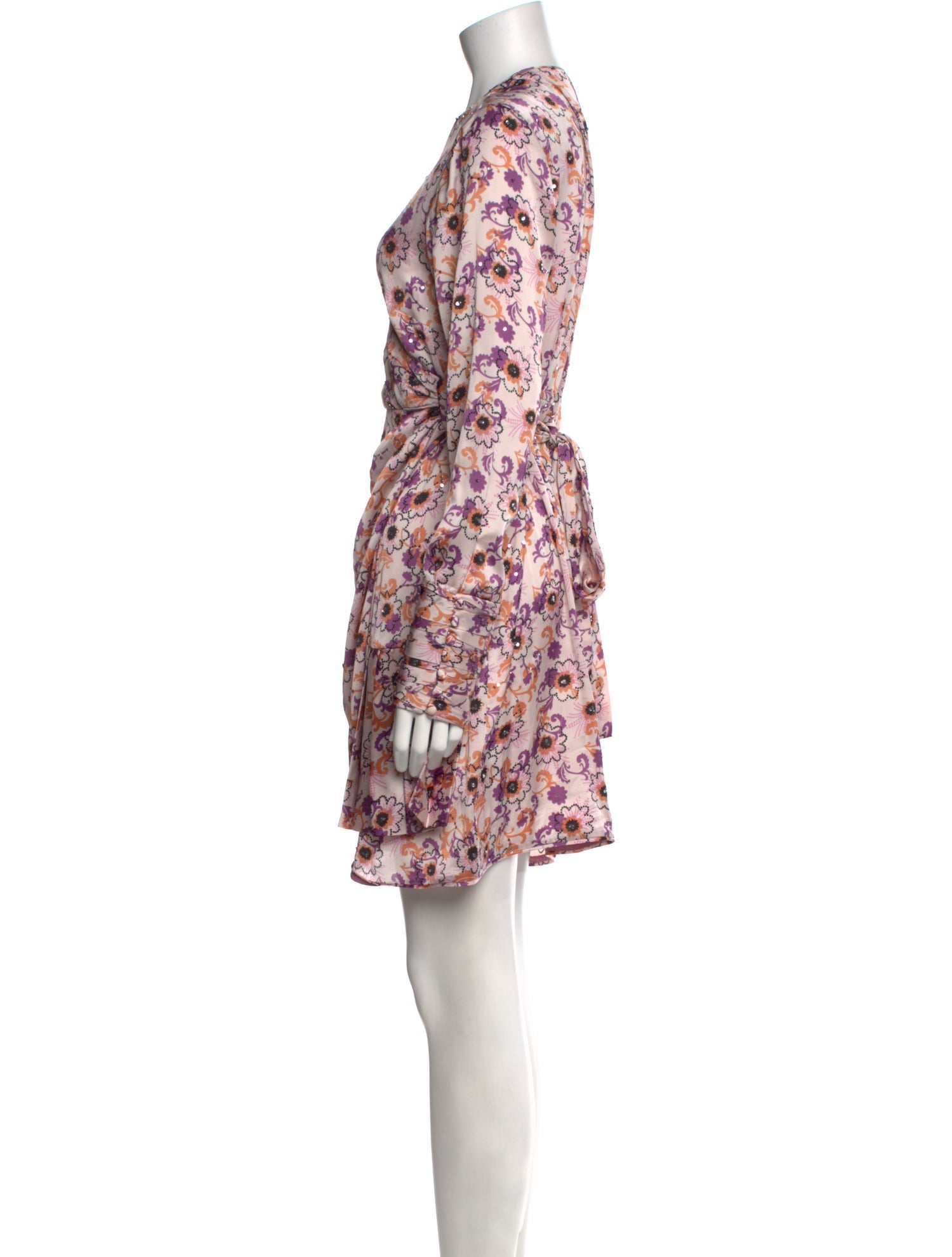 Alexis Floral Print Mini Dress