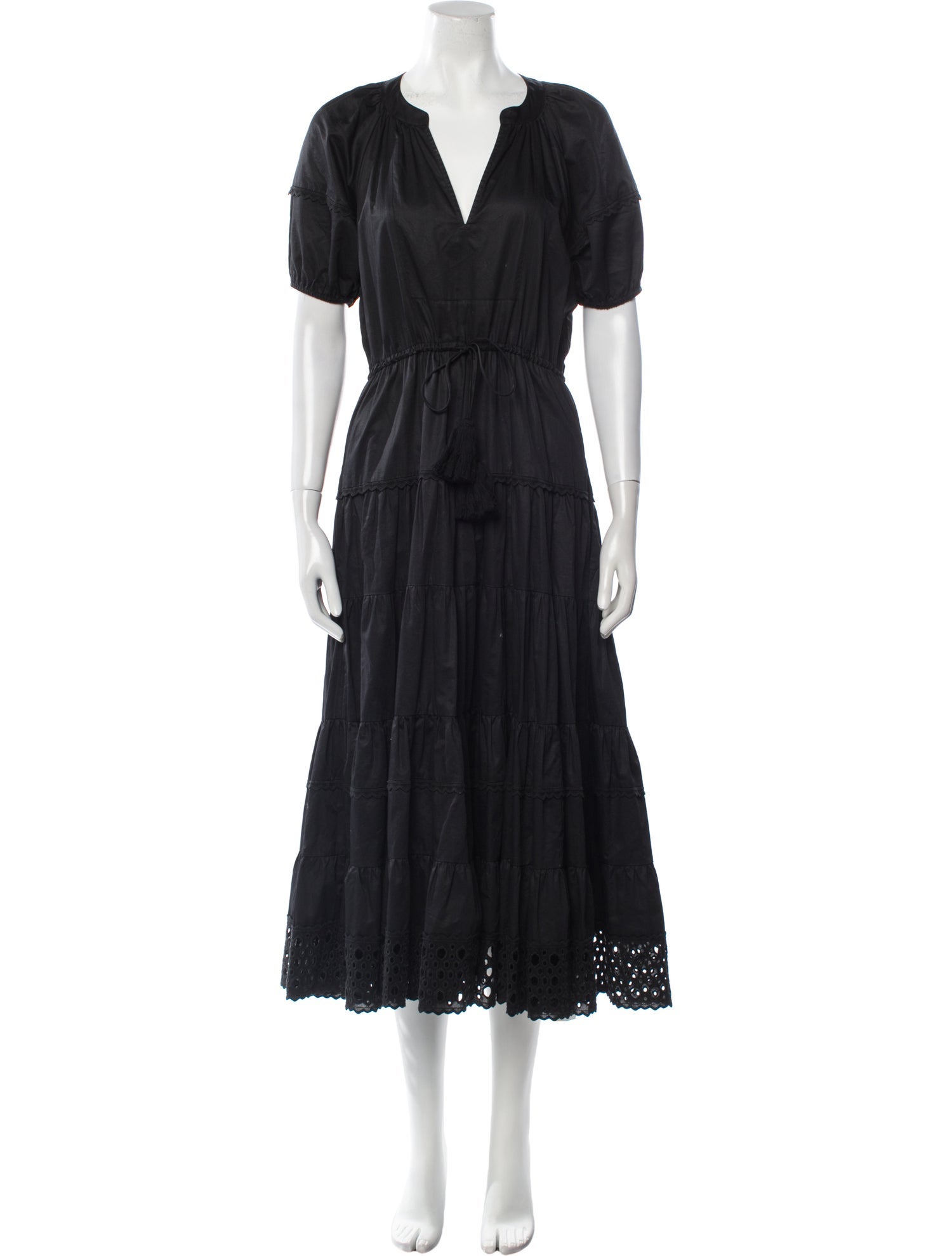 Alexis V-Neck Long Dress