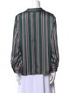 Alexis Striped Long Sleeve Button-Up Top