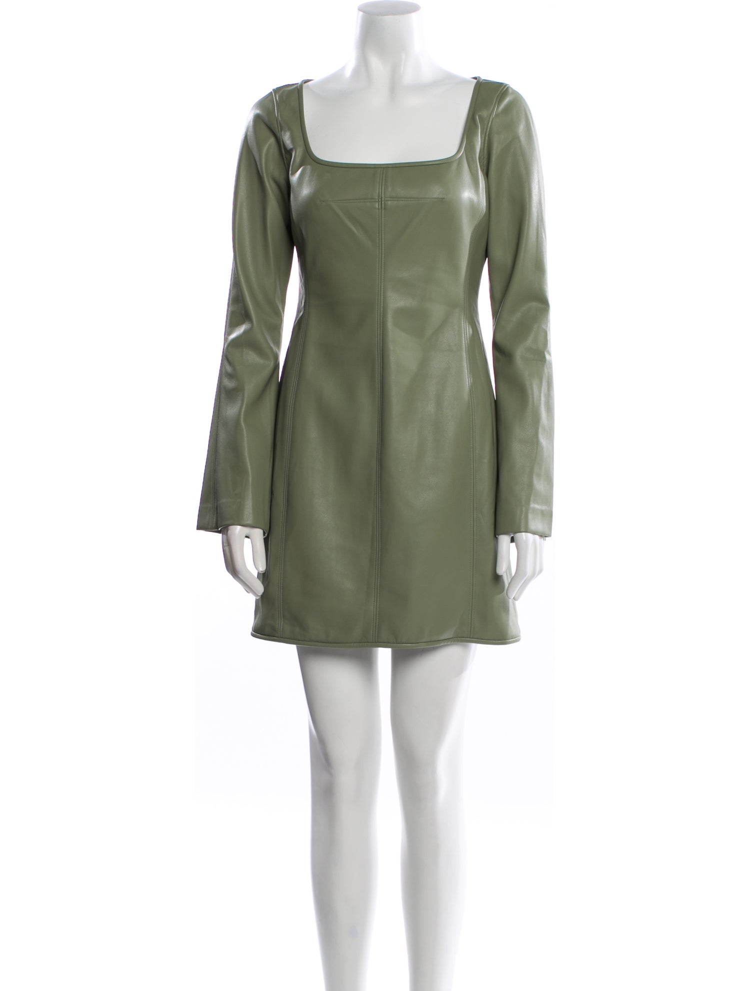 Alexis Faux Leather Mini Dress