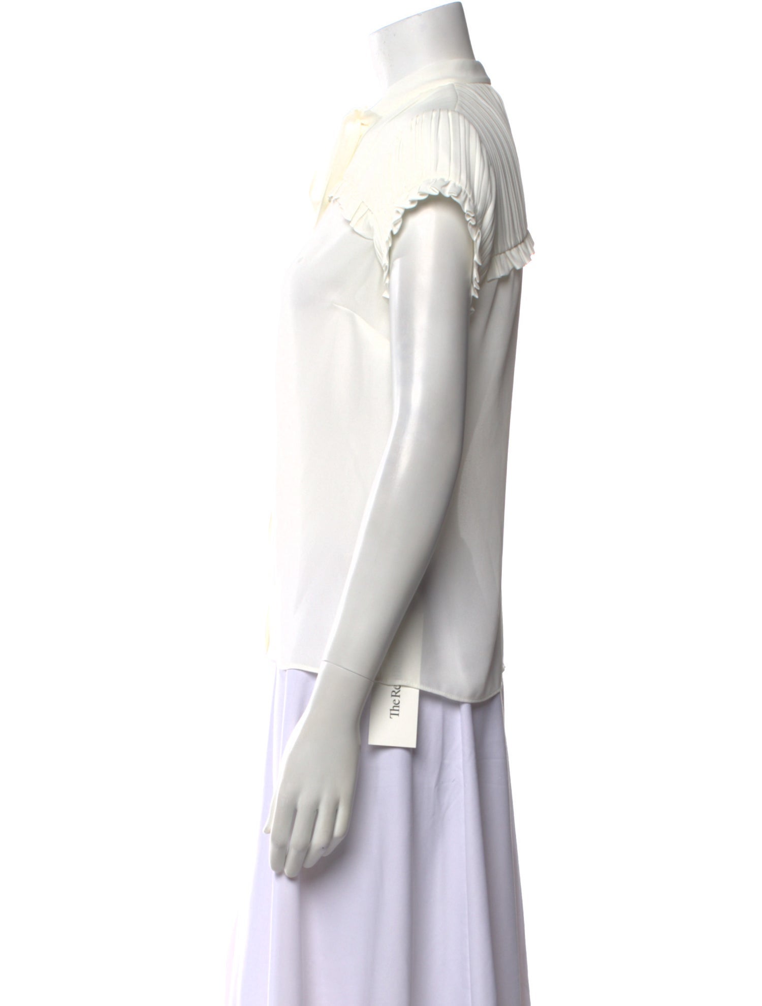 Alexis Short Sleeve Button-Up Top