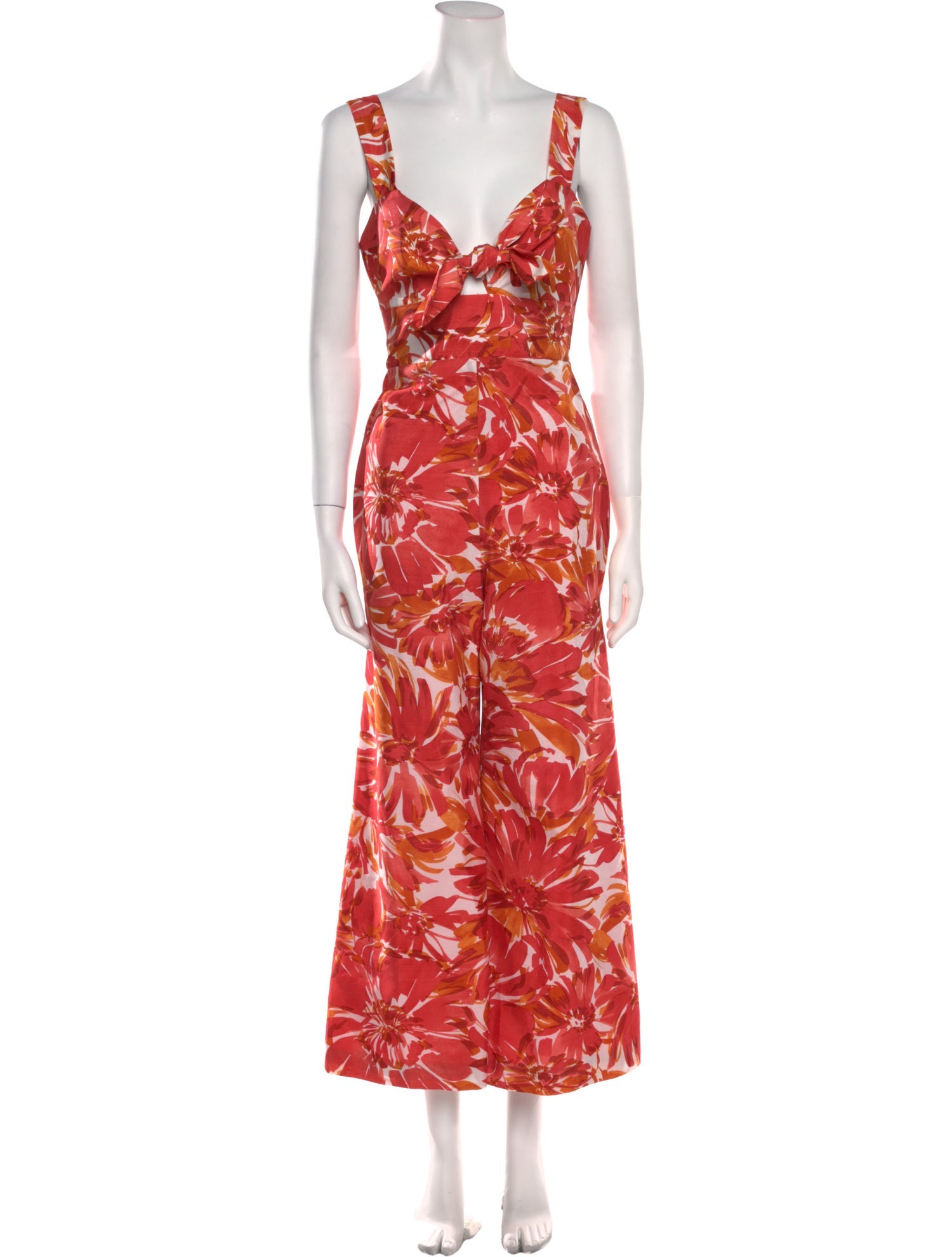 Alexis Floral Print V-Neck Jumpsuit