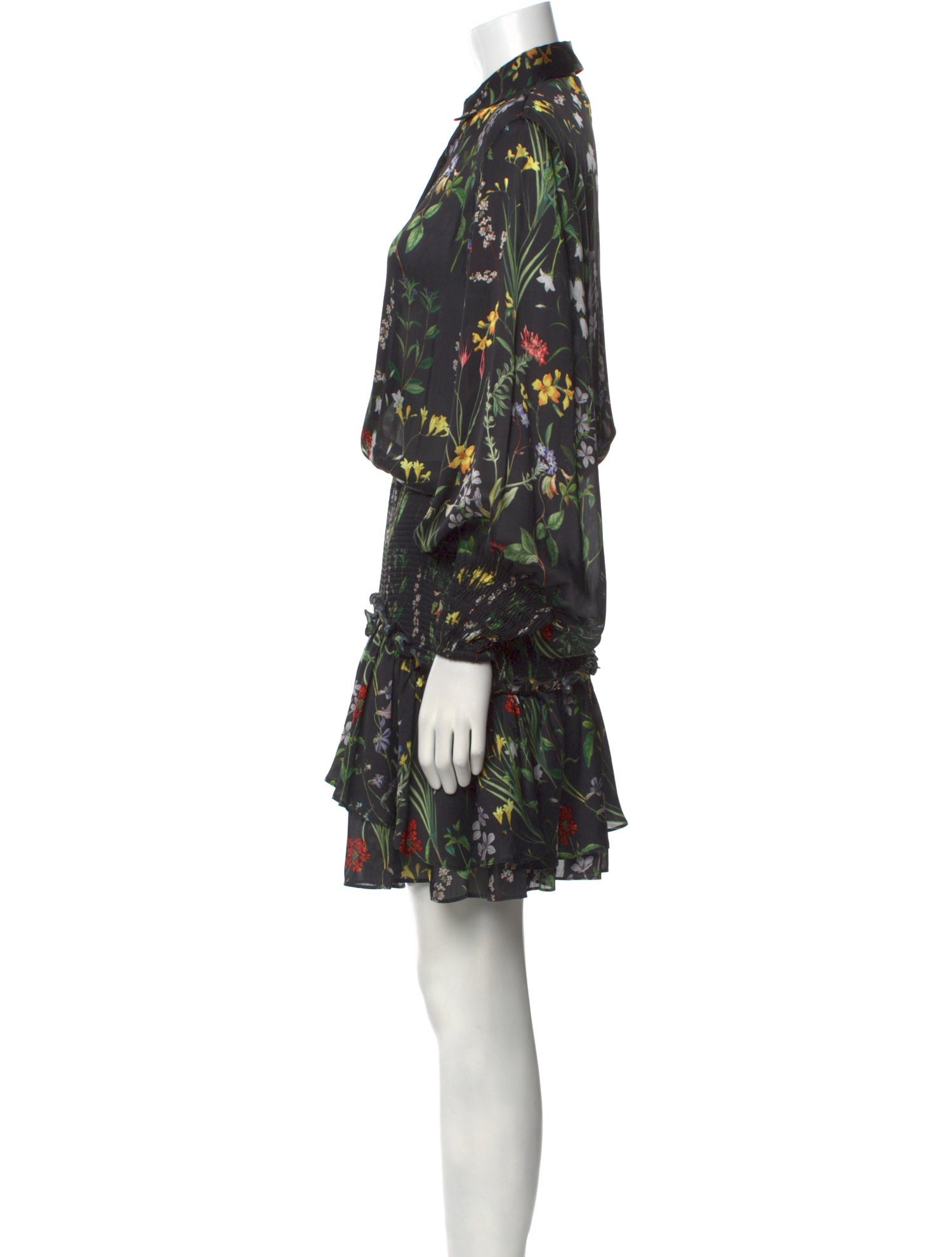 Alexis Floral Print Mini Dress