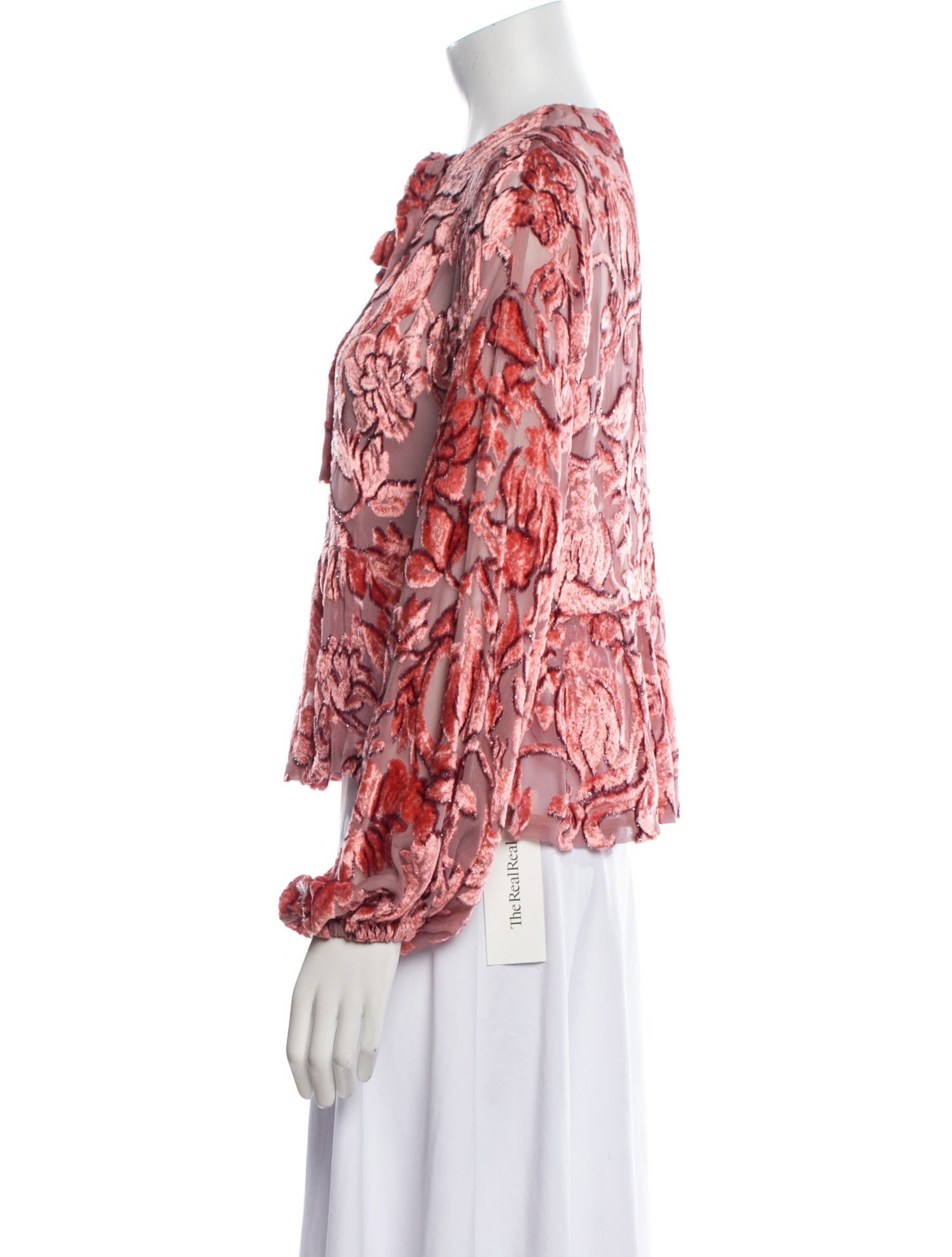 Alexis Silk Floral Print Blouse