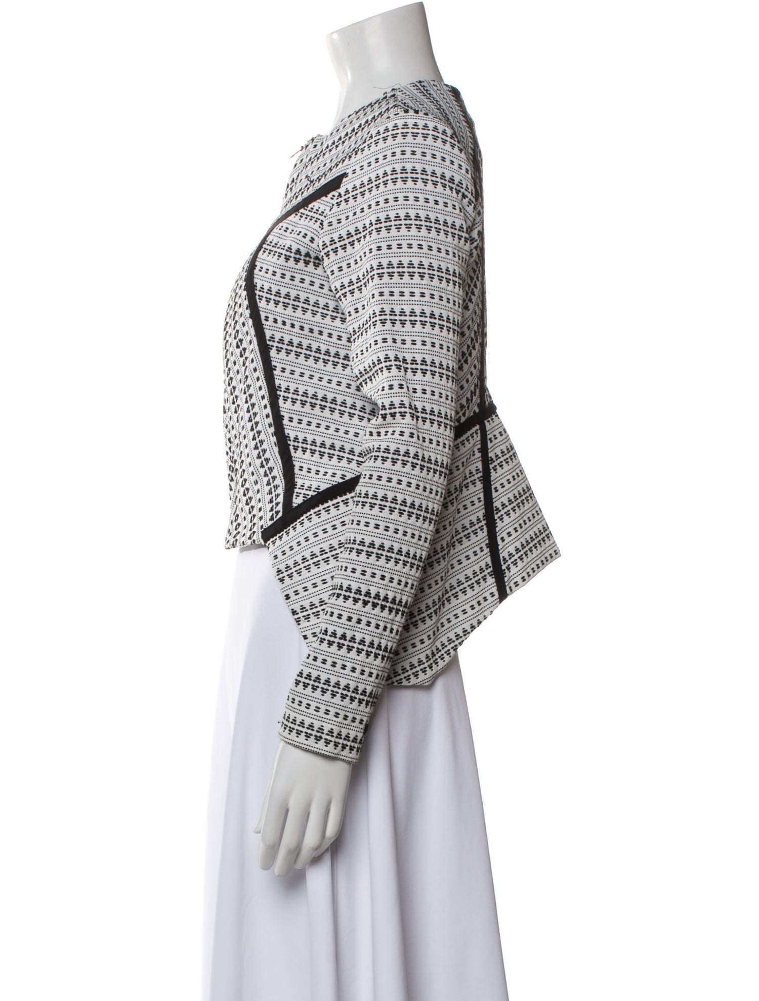 Alexis Tweed Pattern Evening Jacket