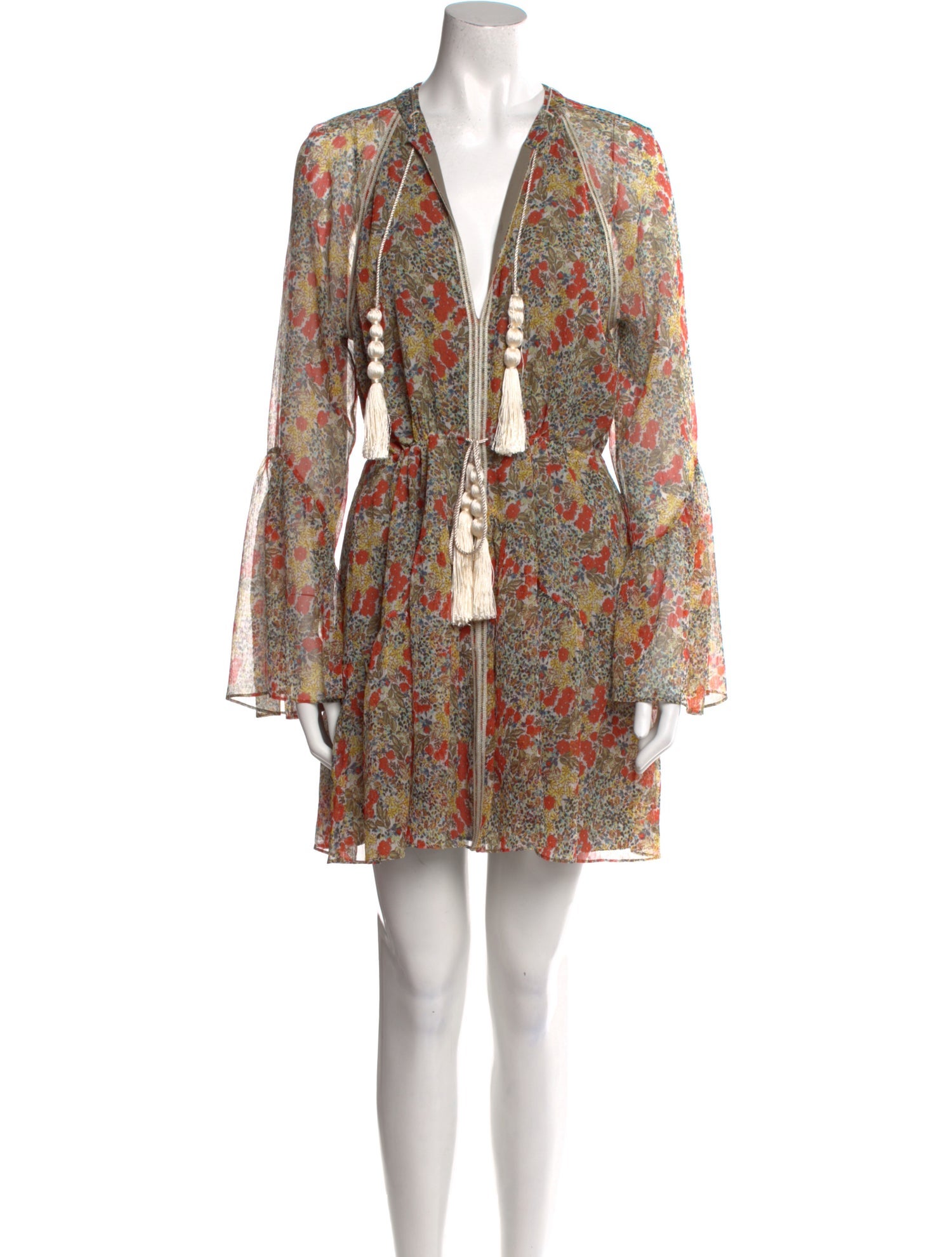 Alexis Floral Print Mini Dress