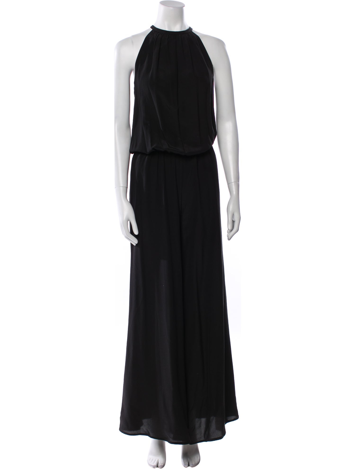 Alexis Silk Crew Neck Jumpsuit