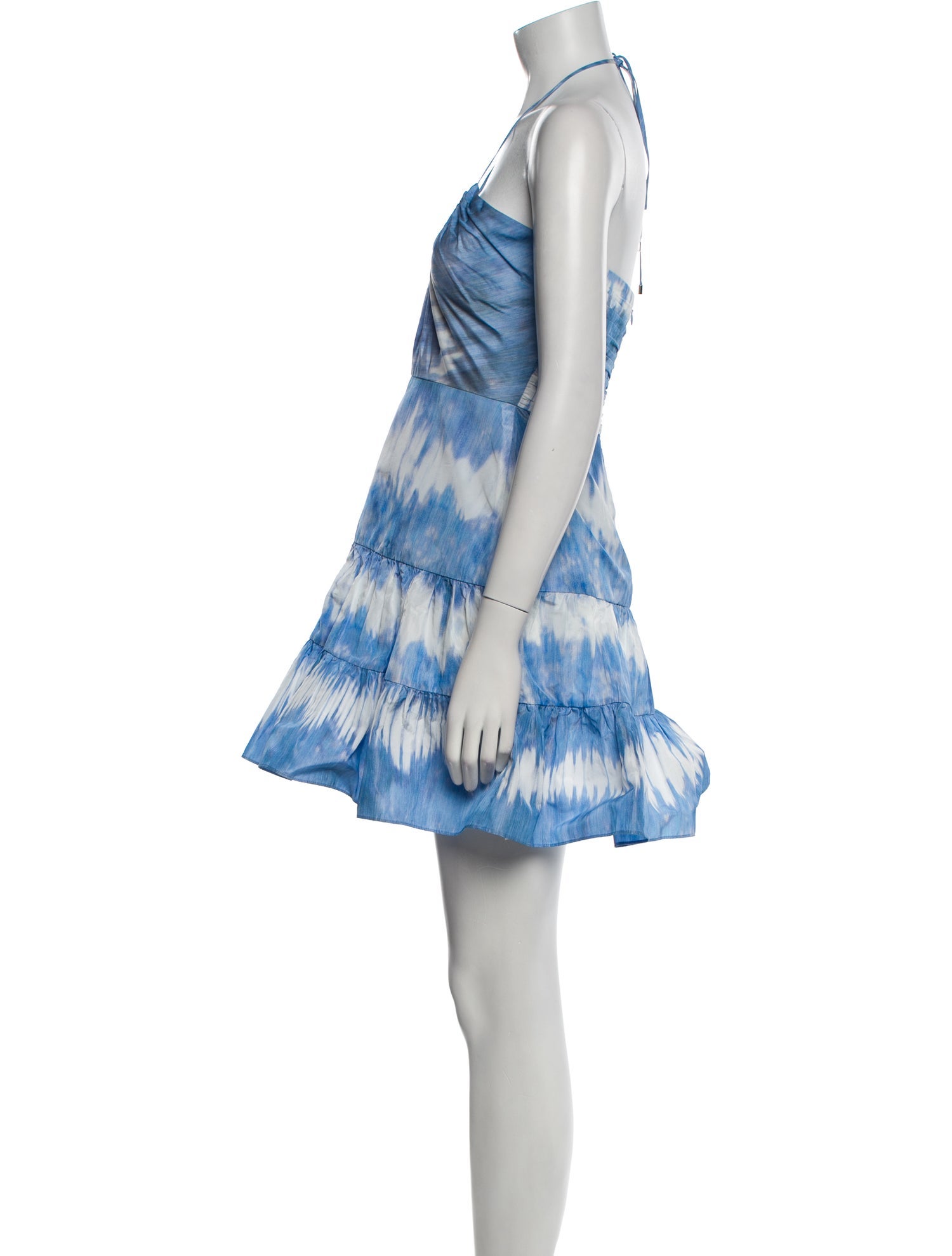 Alexis Tie-Dye Print Mini Dress