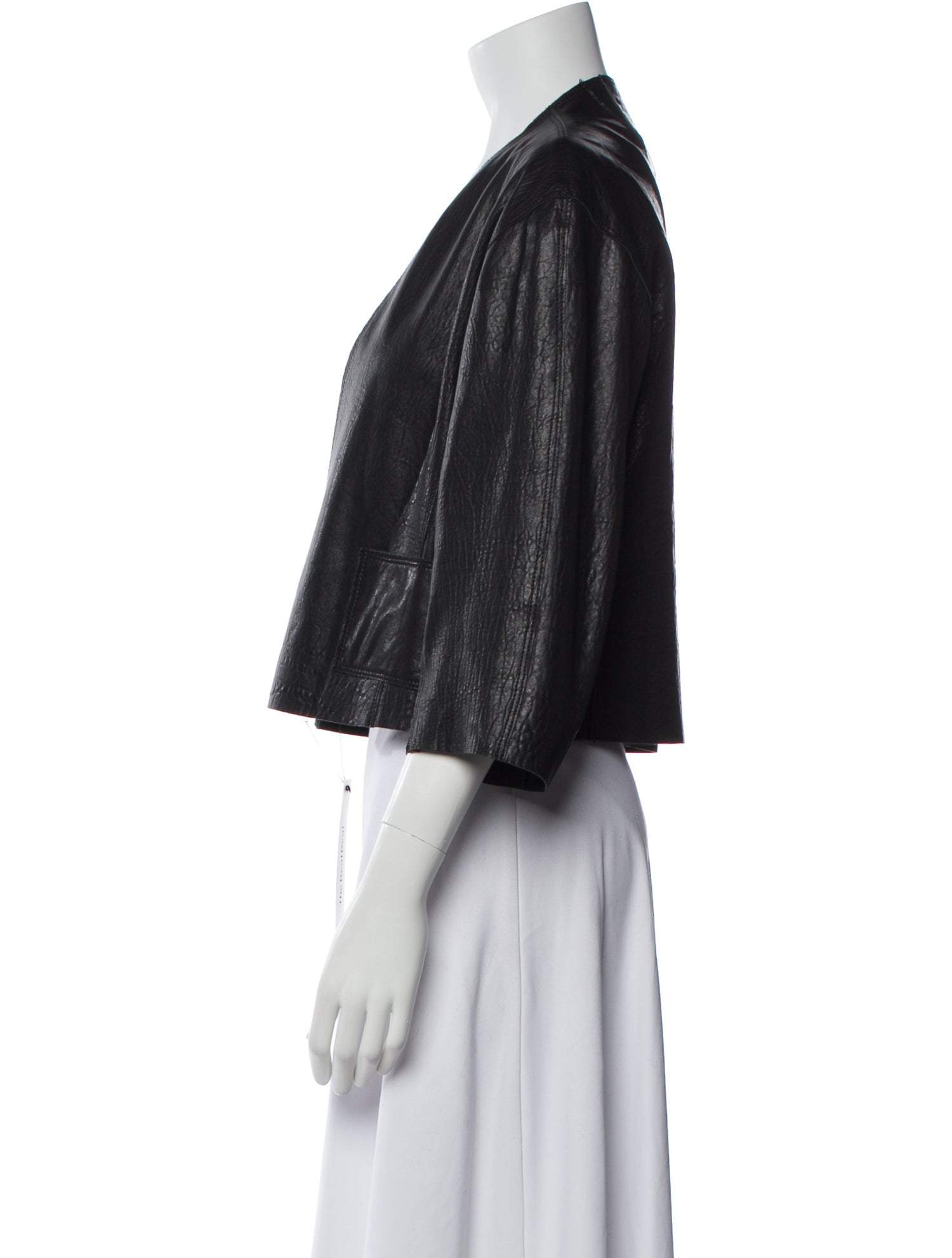 Alexis Leather Evening Jacket