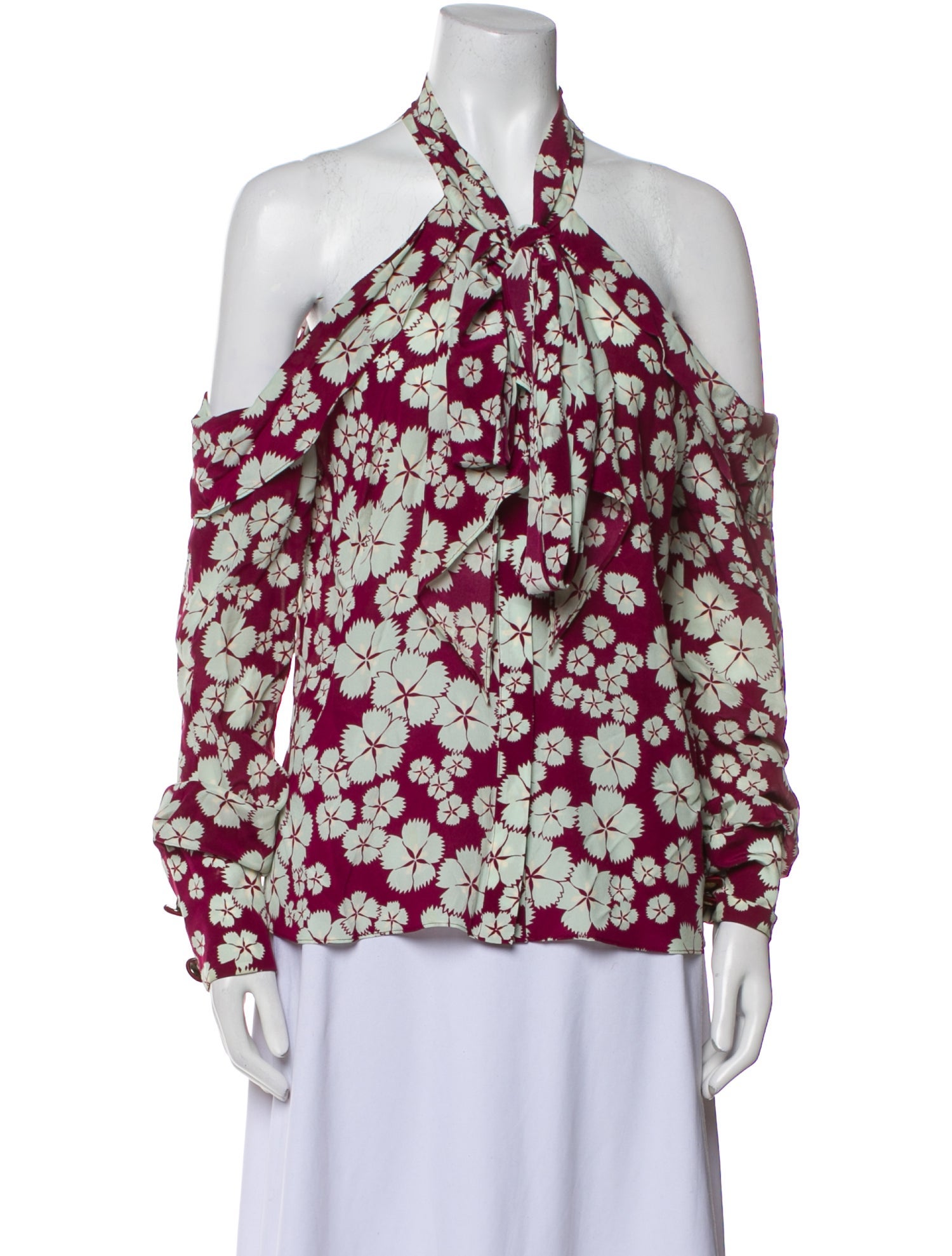 Alexis Silk Floral Print Blouse