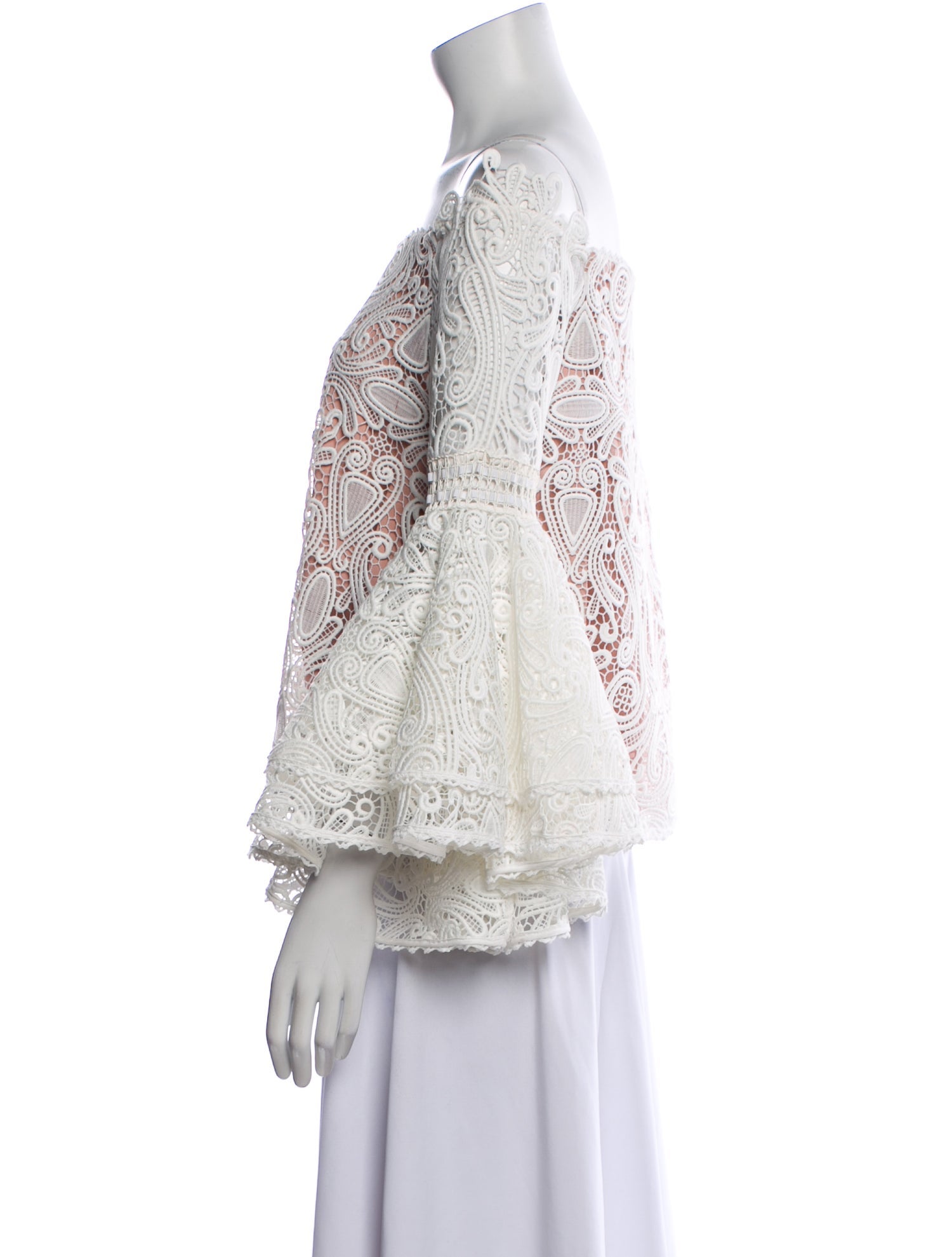 Alexis Printed Off-The-Shoulder Blouse