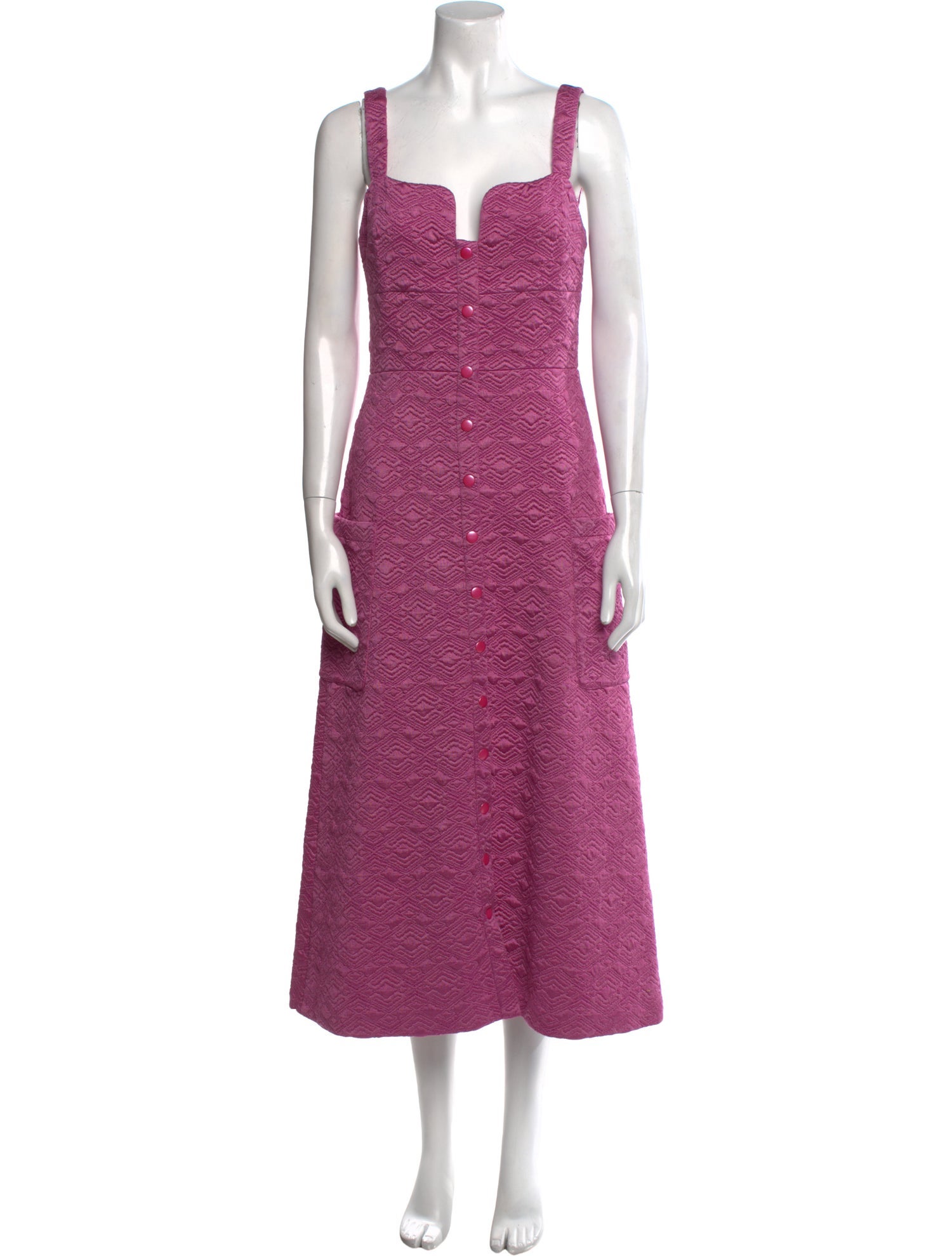 Alexis Square Neckline Long Dress