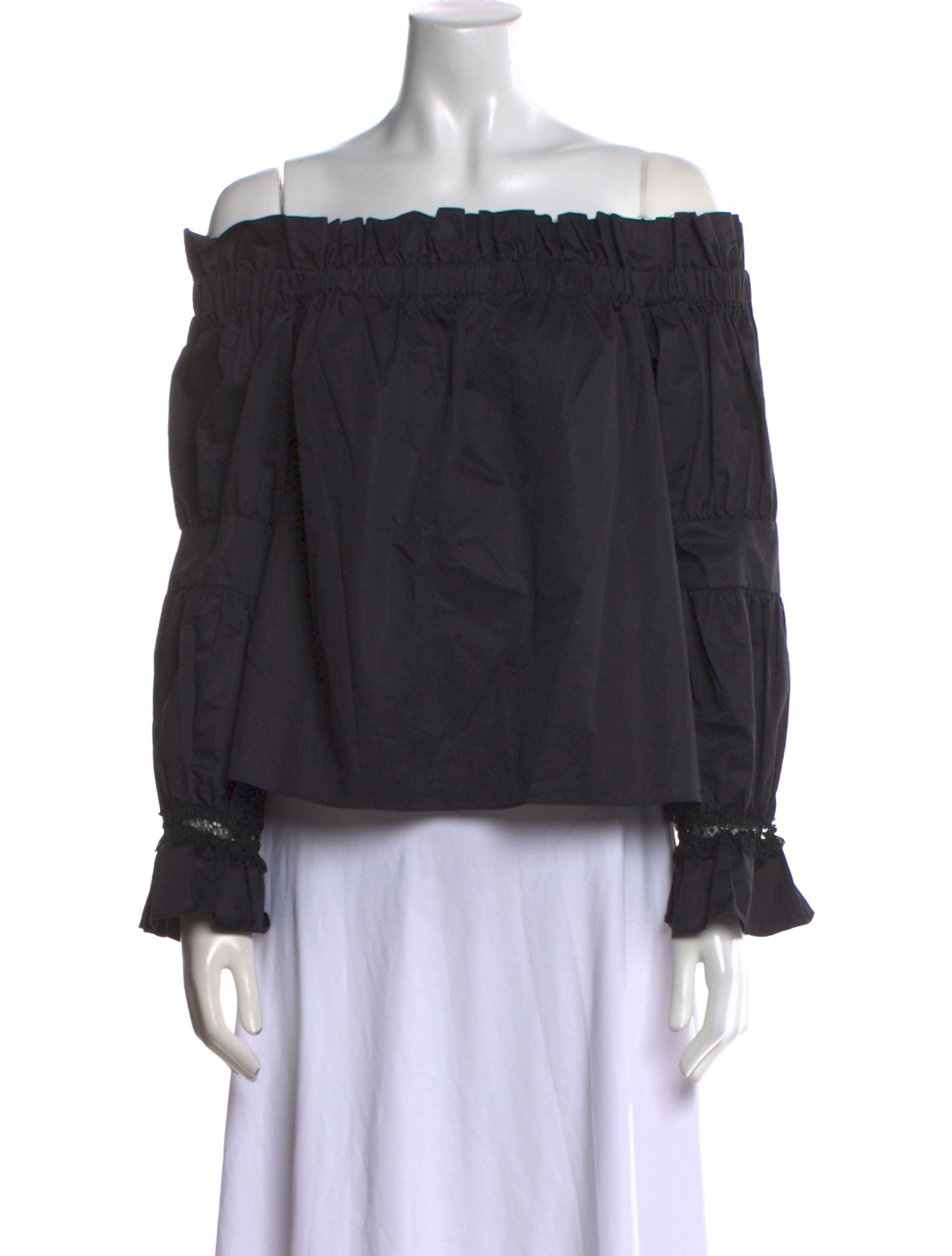 Alexis Off-The-Shoulder Long Sleeve Blouse