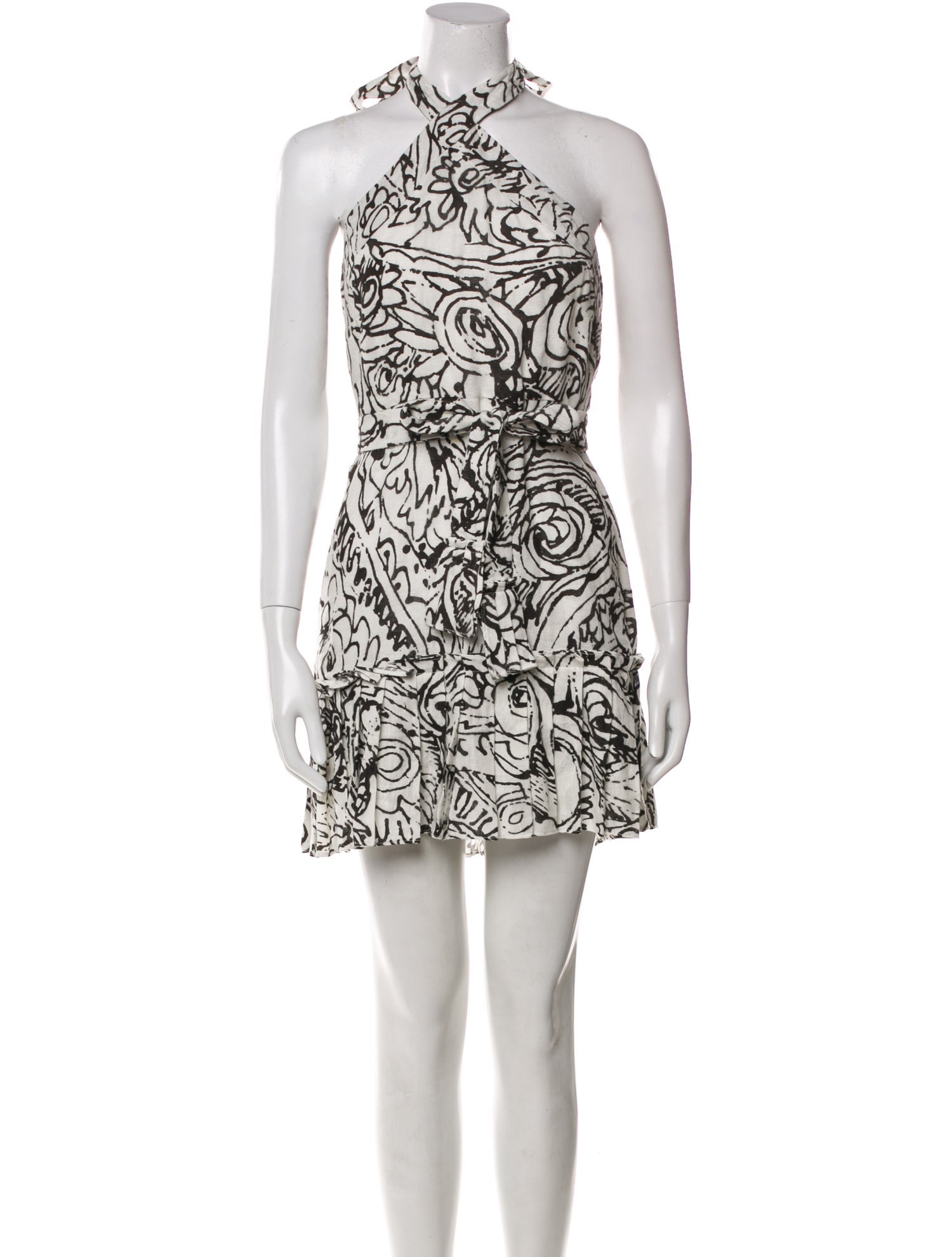 Alexis Printed Mini Dress