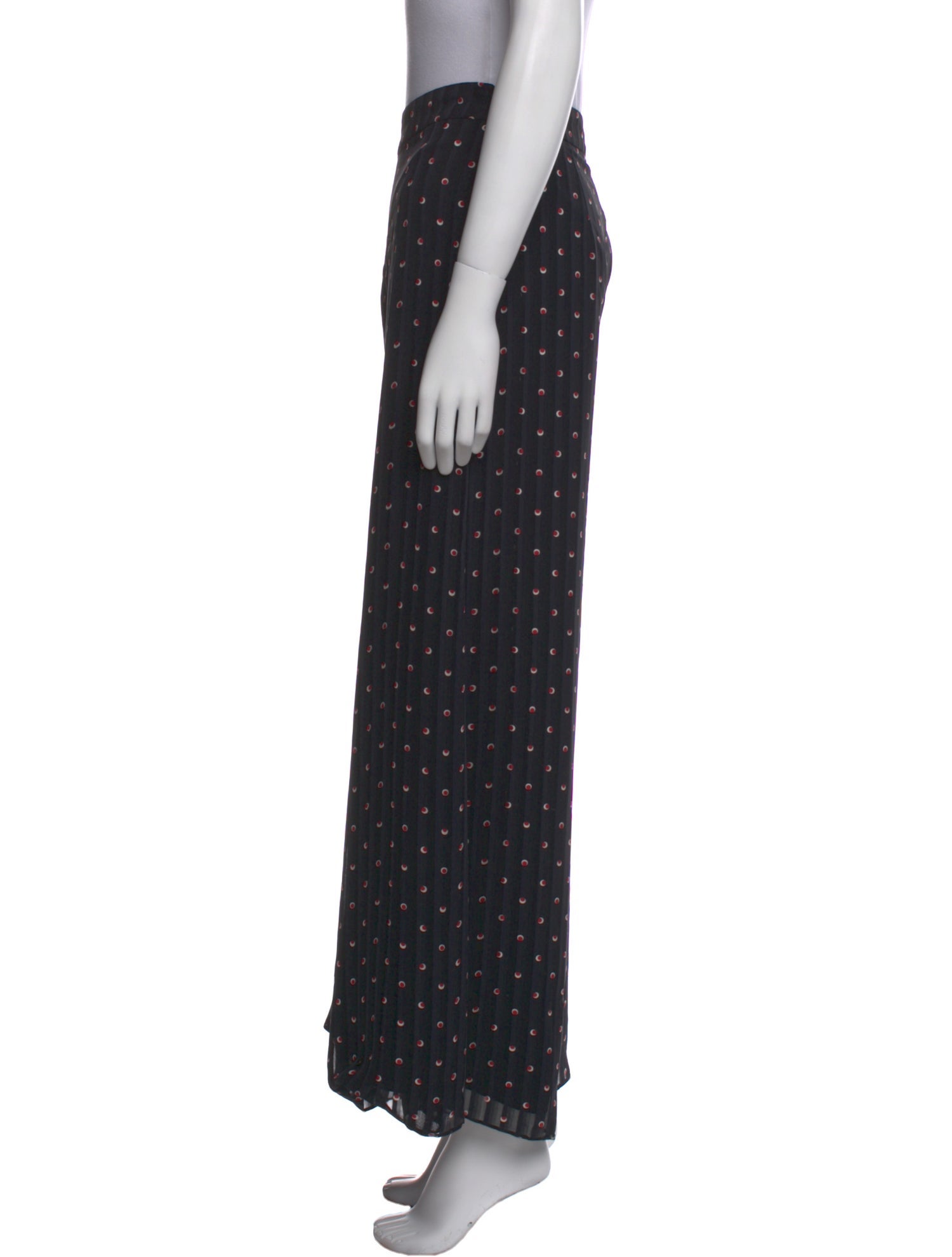 Alexis Polka Dot Print Wide Leg Pants