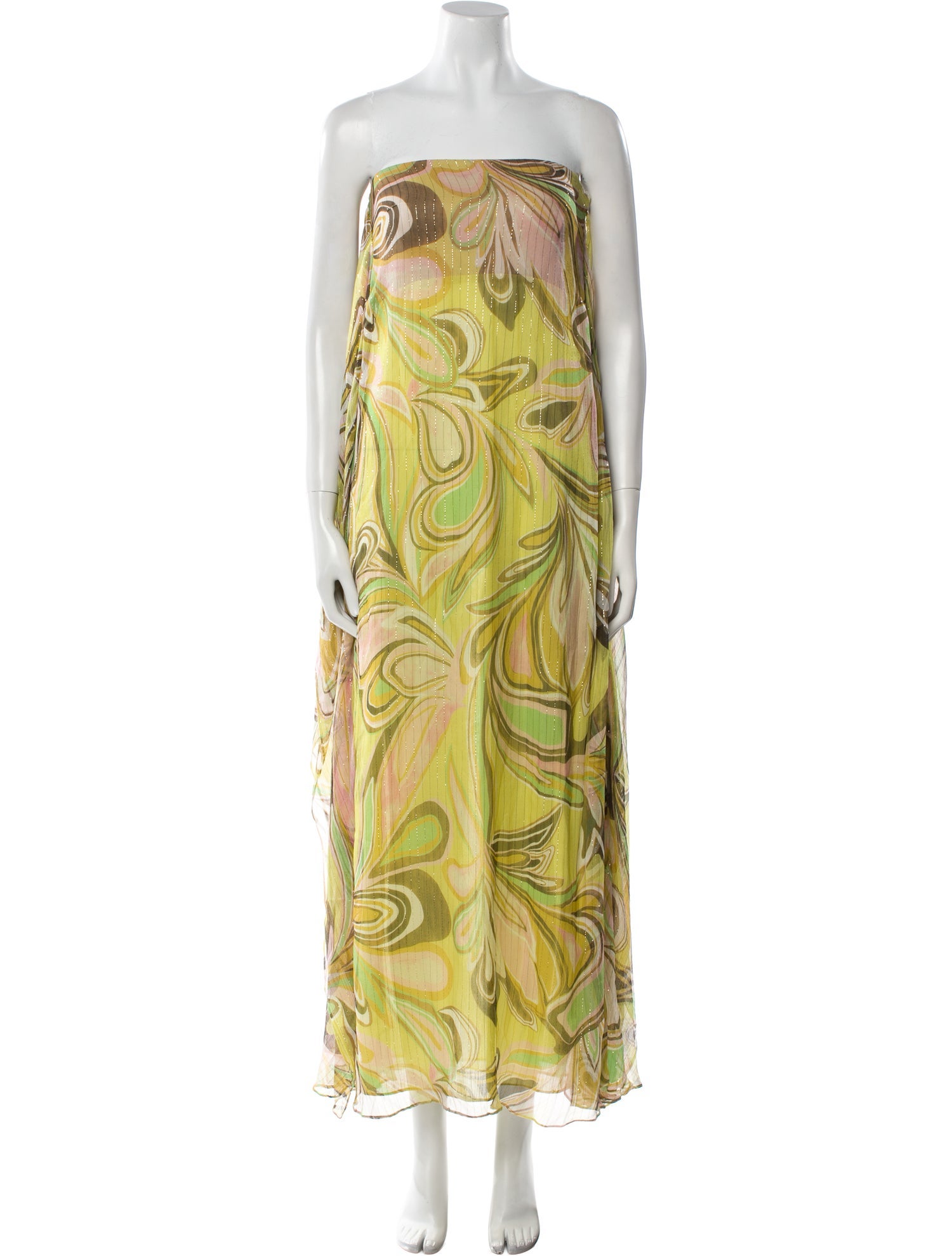 Alexis Silk Long Dress