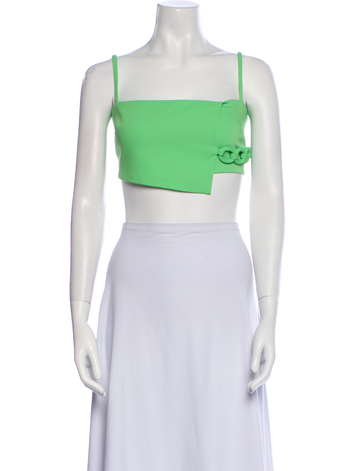 Alexis Square Neckline Sleeveless Crop Top