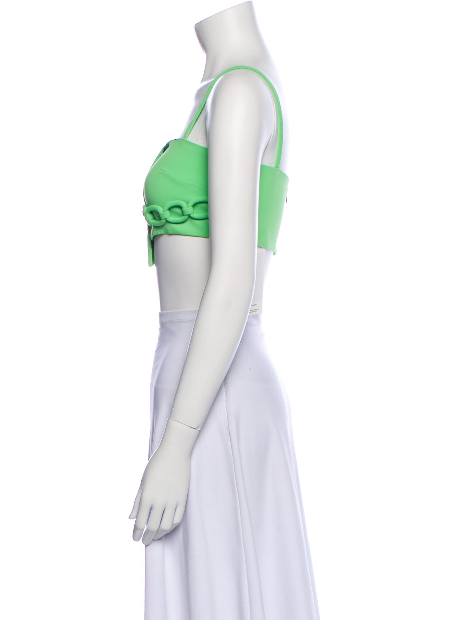 Alexis Square Neckline Sleeveless Crop Top