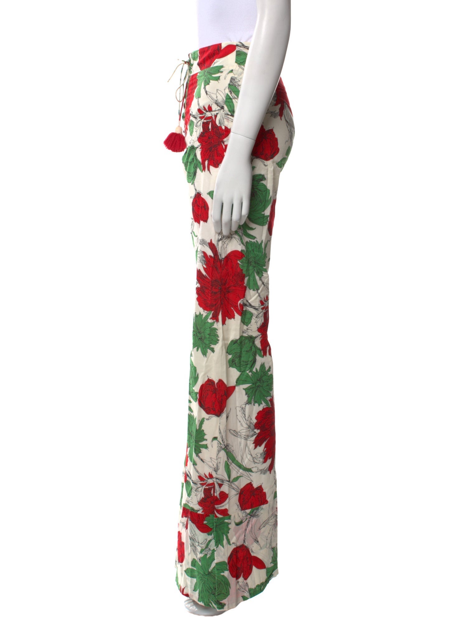 Alexis Floral Print Wide Leg Pants