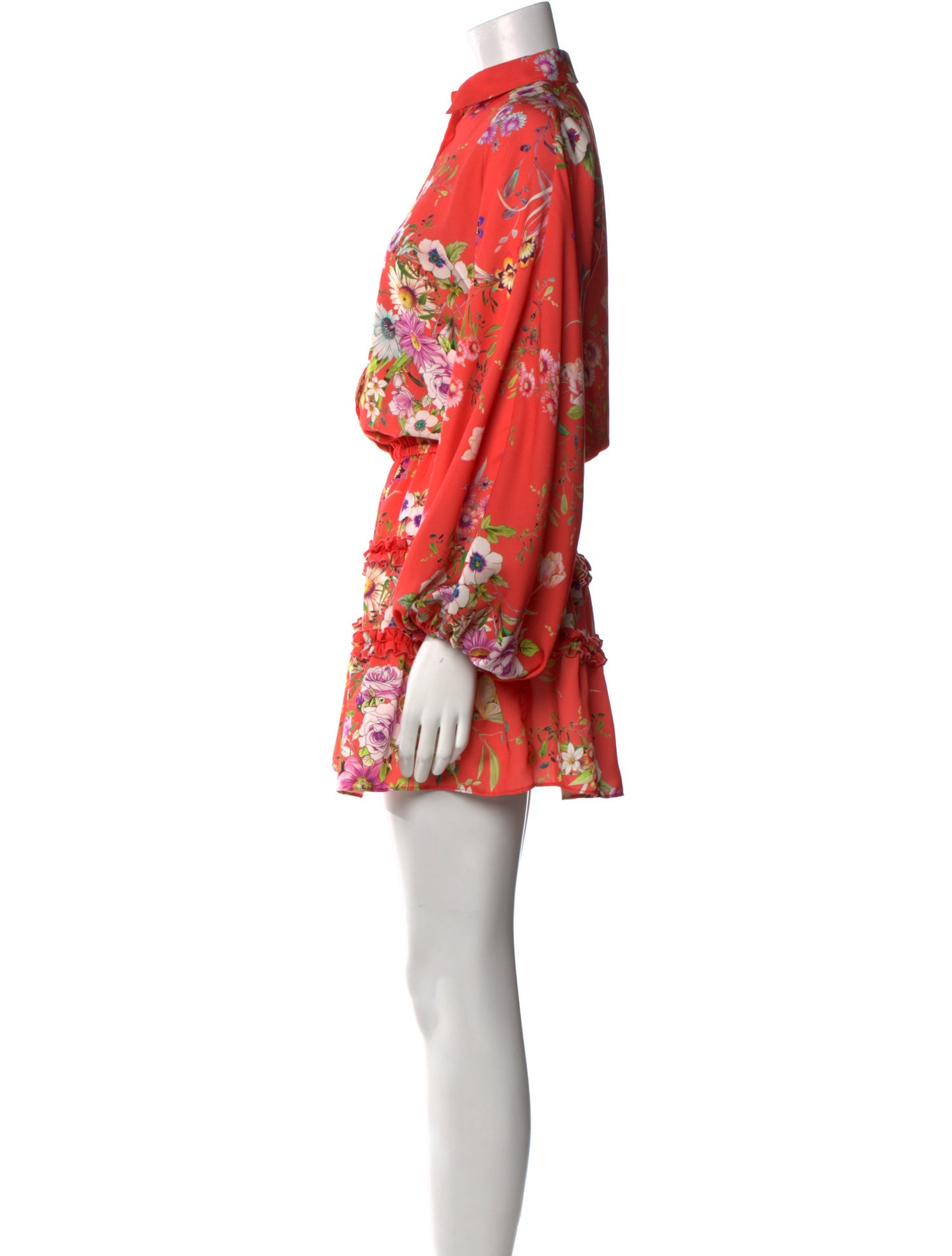 Alexis Floral Print Mini Dress