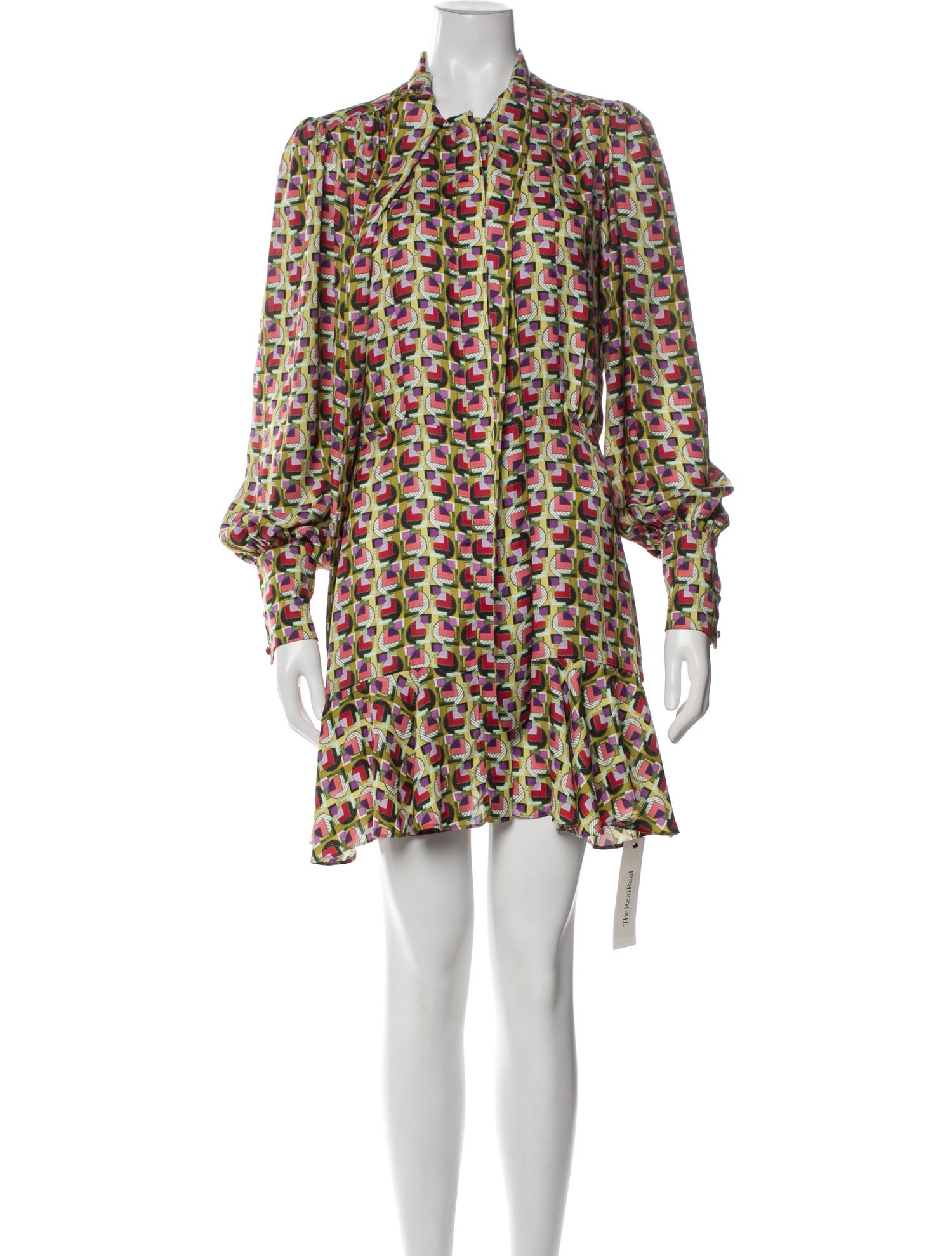 Alexis Floral Print Mini Dress