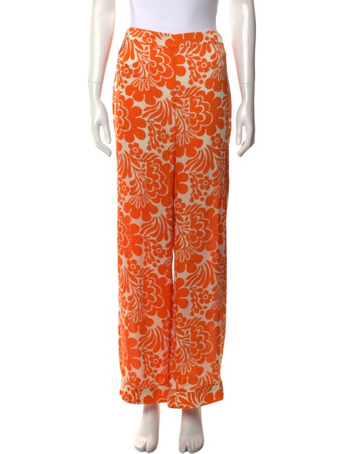 Alexis Floral Print Wide Leg Pants