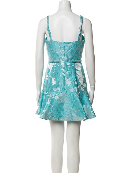 Alexis Floral Print Mini Dress