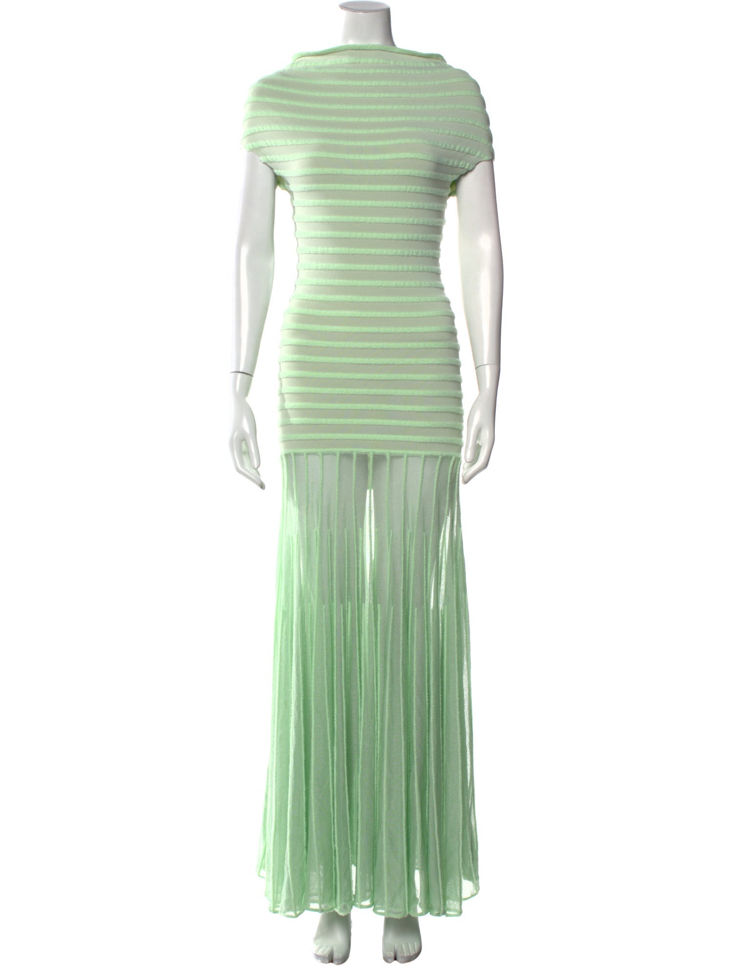 Alexis Bateau Neckline Long Dress