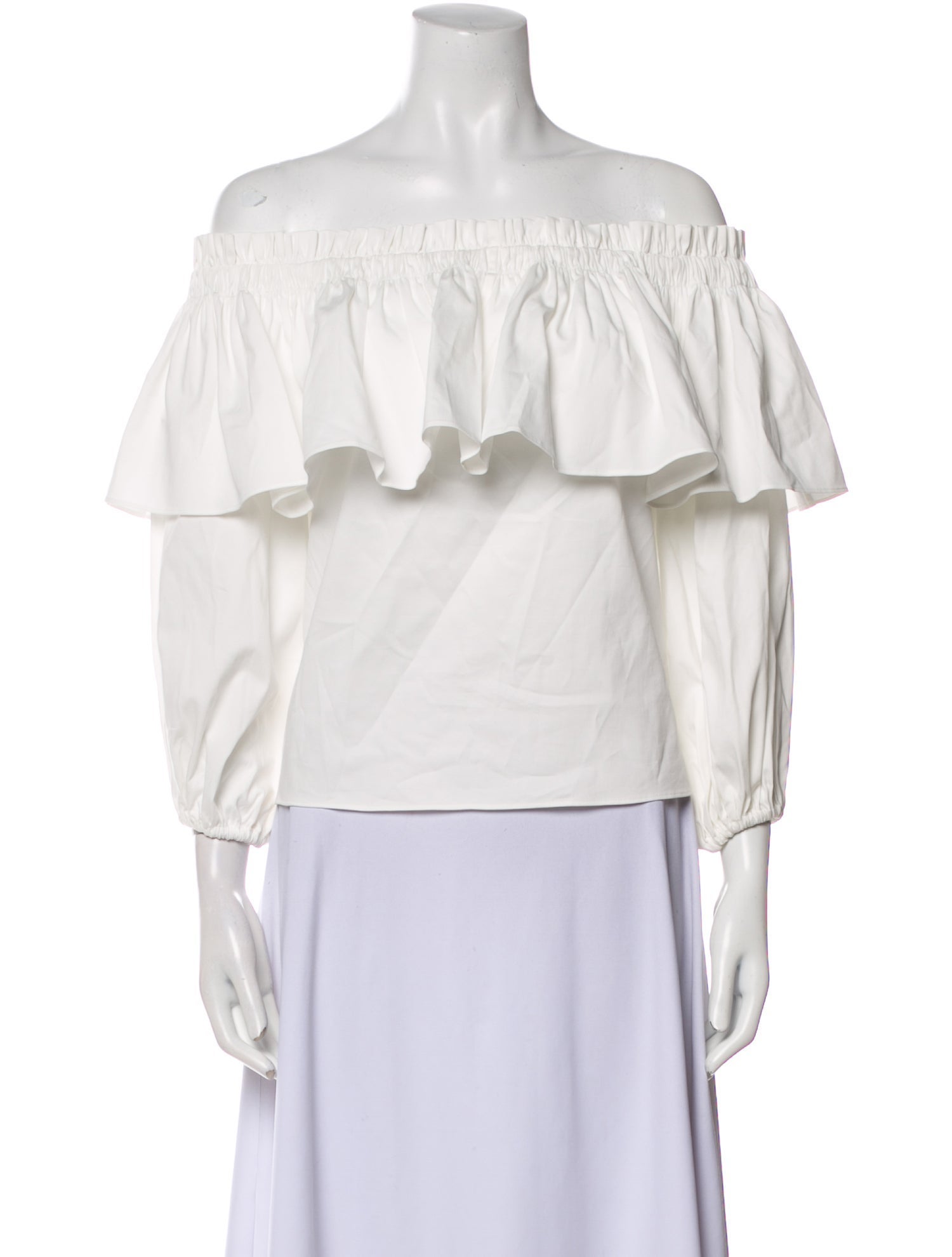 Alexis Off-The-Shoulder Three-Quarter Sleeve Blouse w/ Tags