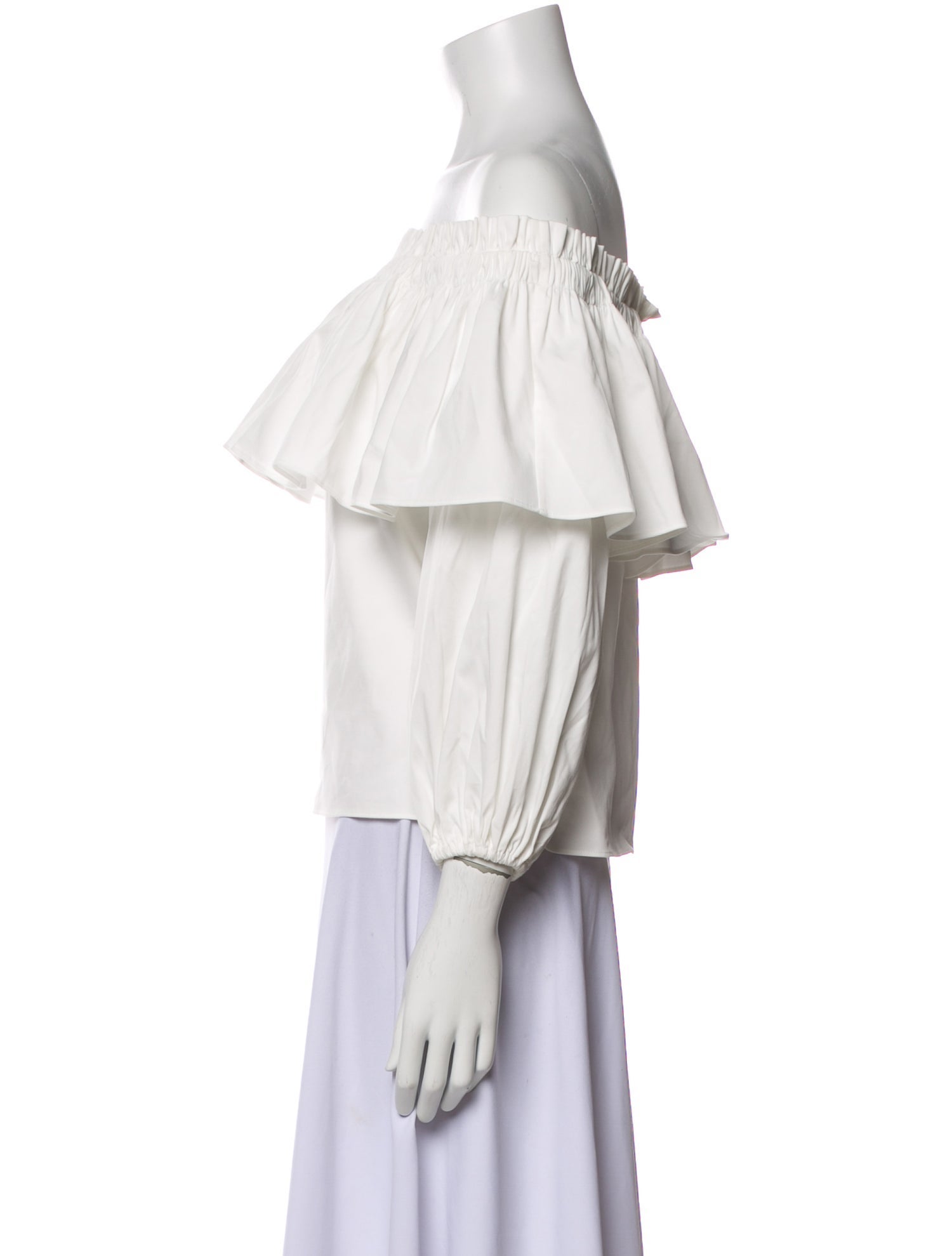 Alexis Off-The-Shoulder Three-Quarter Sleeve Blouse w/ Tags