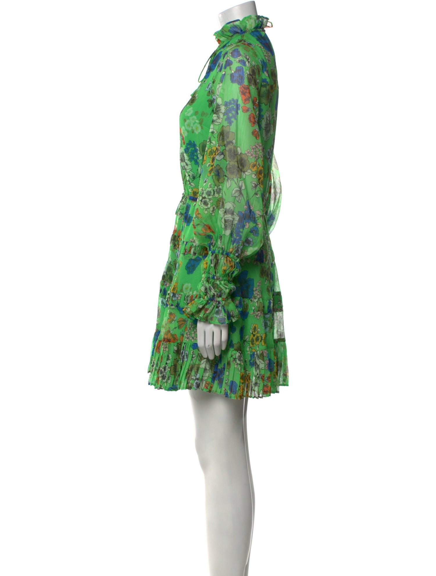 Alexis Floral Print Mini Dress