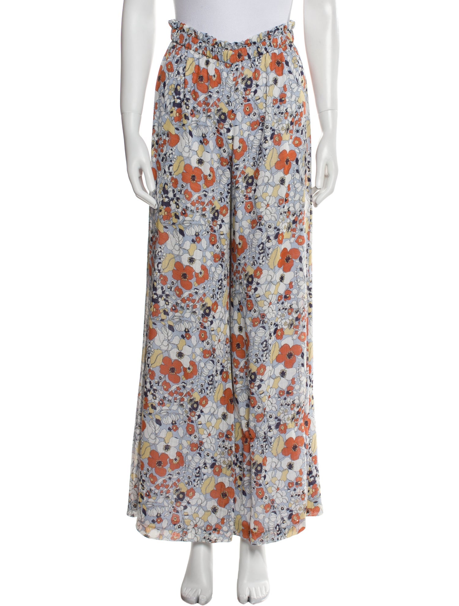 Alexis Floral Print Wide Leg Pants
