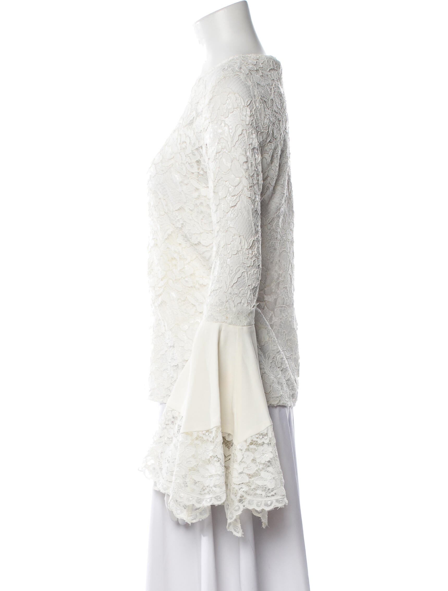 Alexis Crew Neck Long Sleeve Blouse