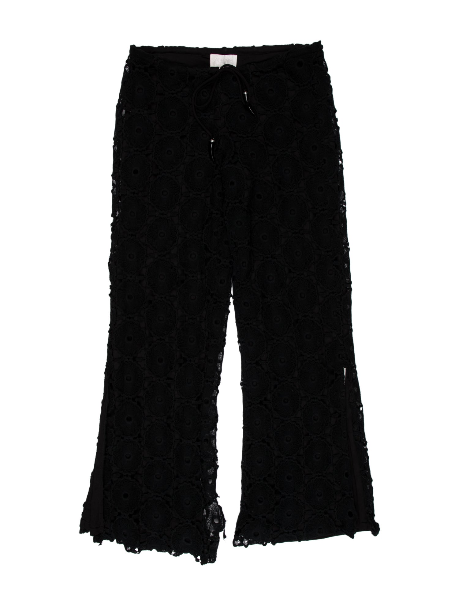 Alexis Lace Pattern Wide Leg Pants