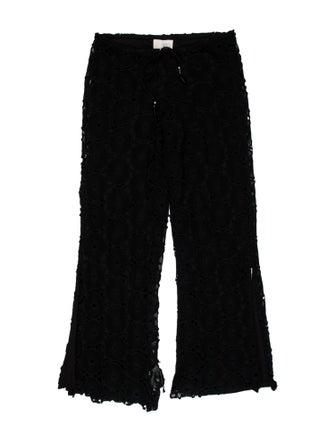 Alexis Lace Pattern Wide Leg Pants