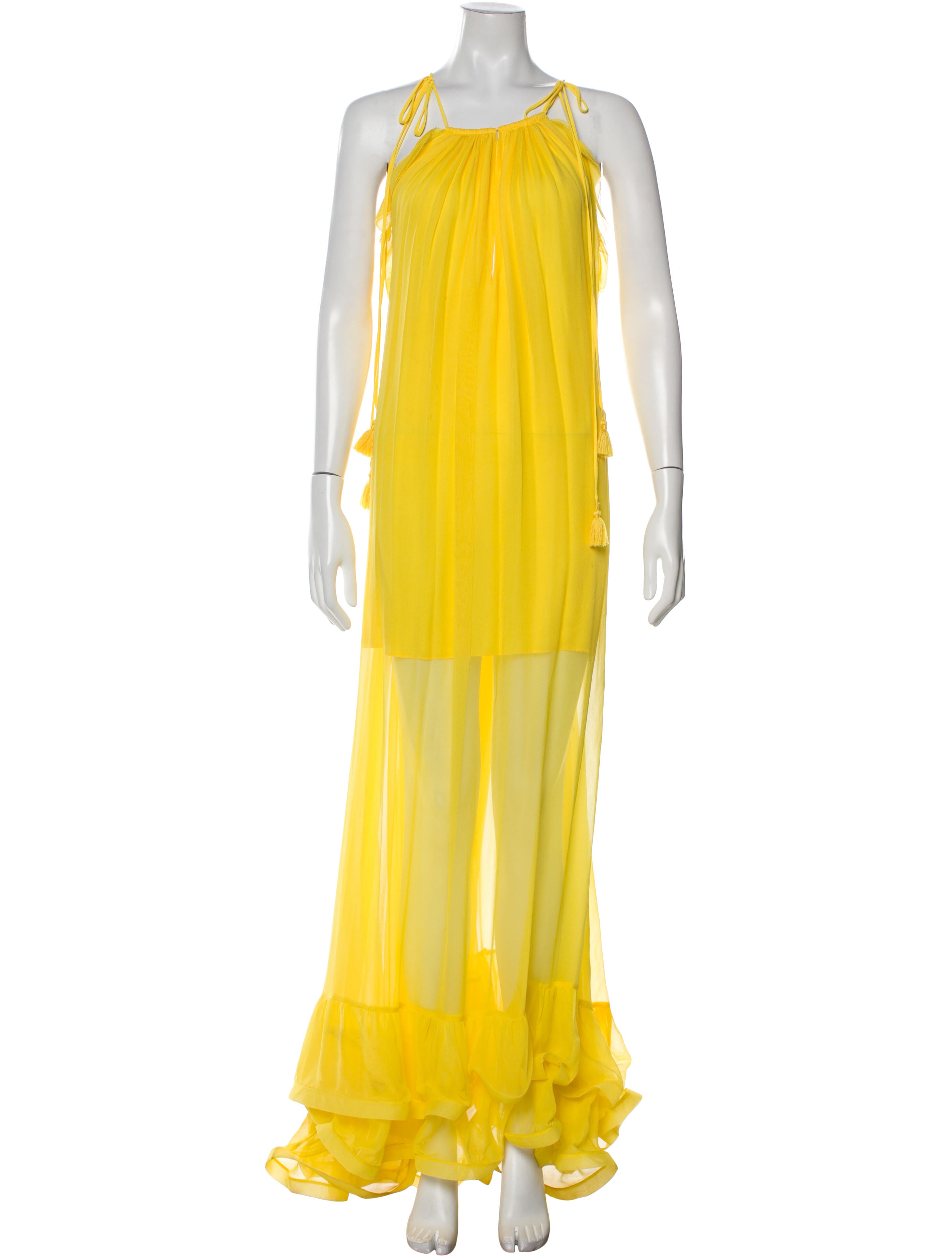 Alexis Silk Long Dress