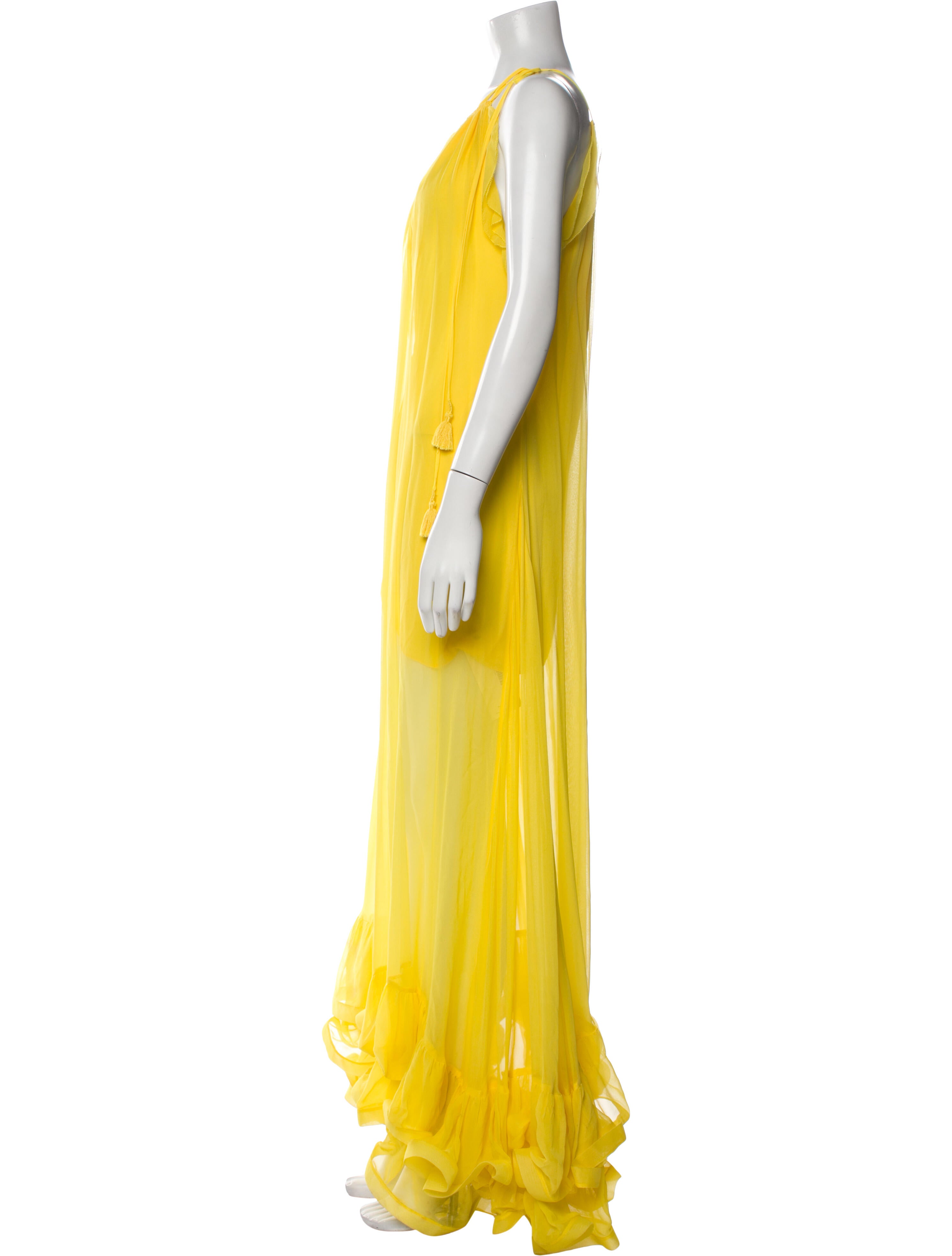 Alexis Silk Long Dress