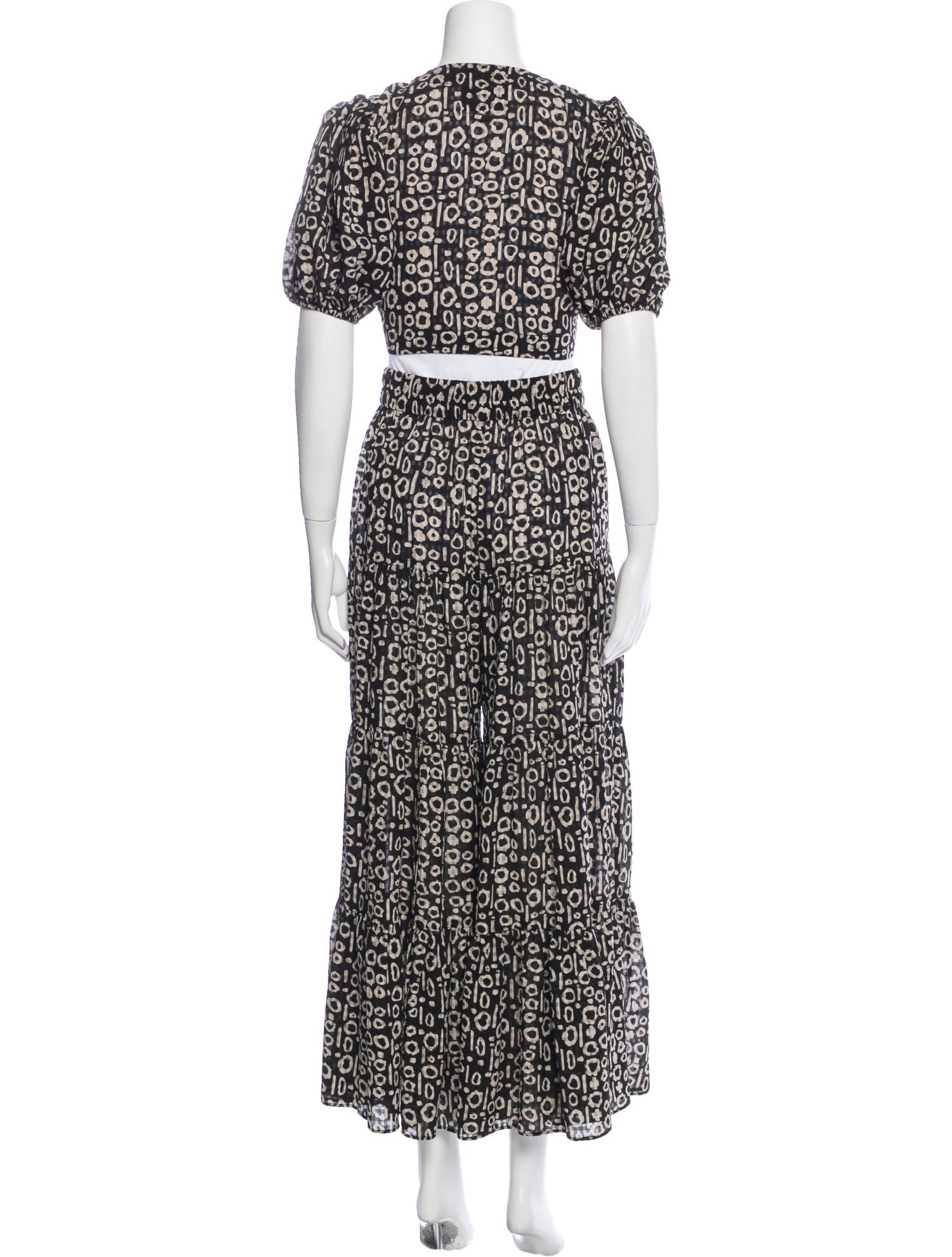 Alexis Printed Ruffle Embellishment Pant Set