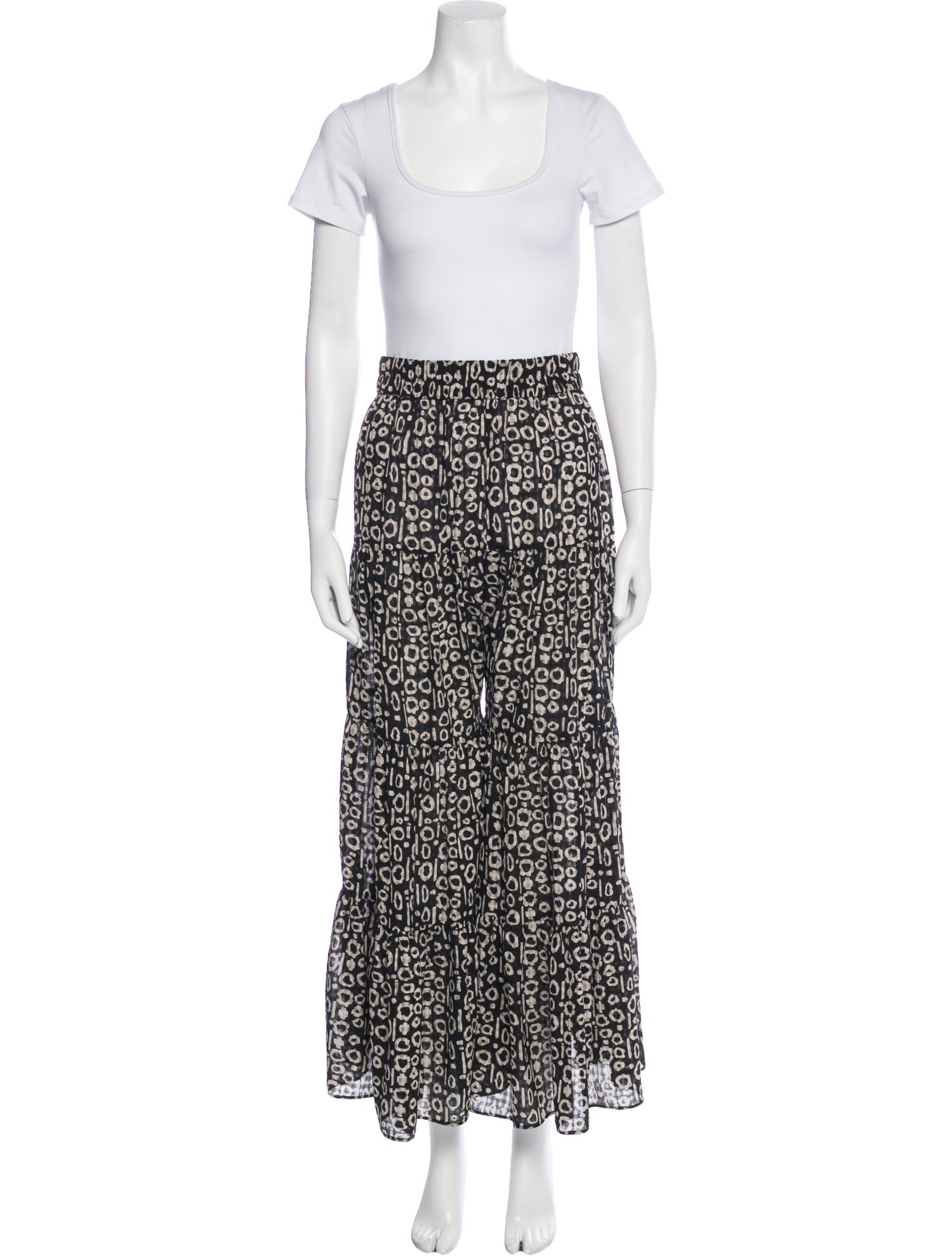 Alexis Printed Ruffle Embellishment Pant Set