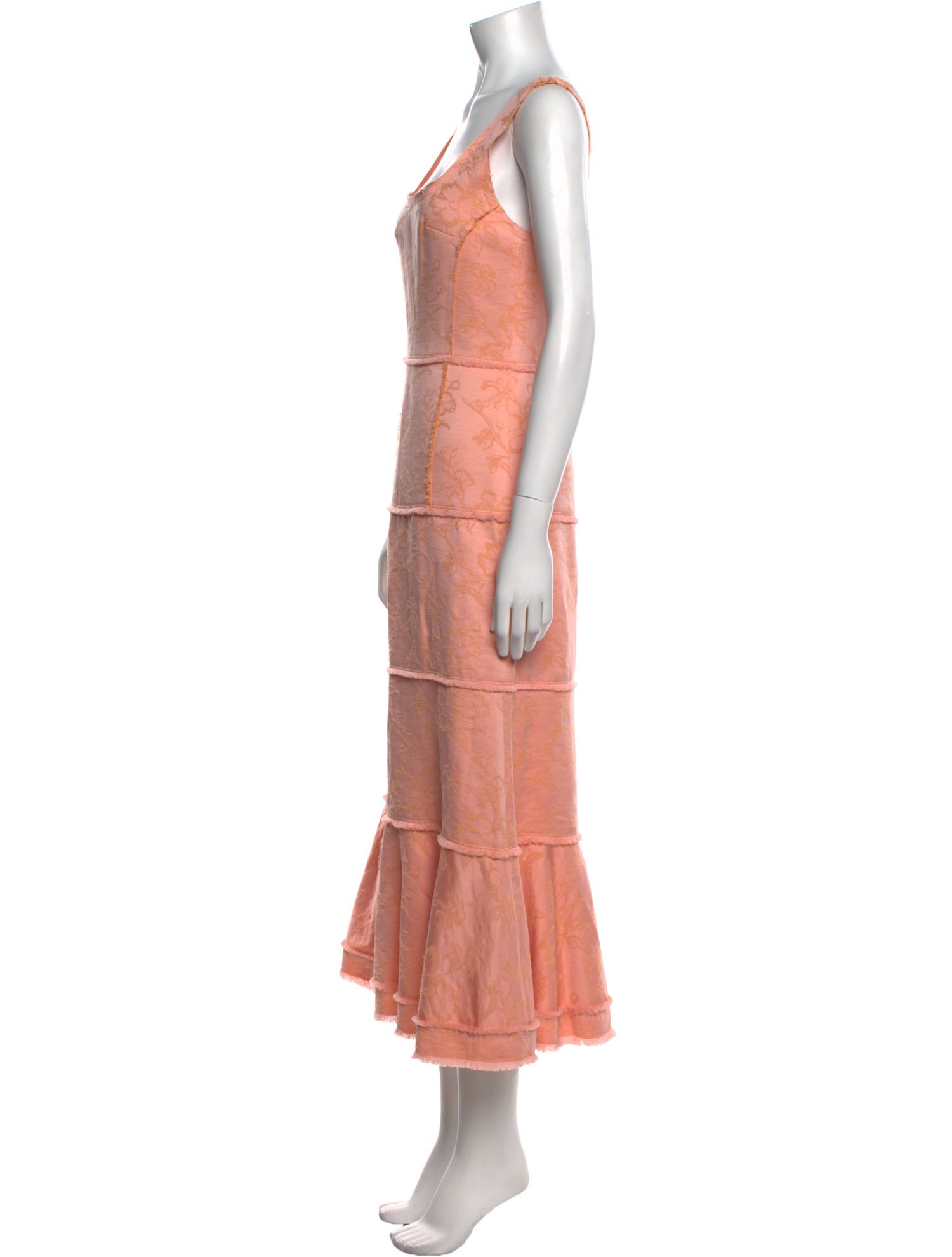 Alexis Square Neckline Long Dress w/ Tags