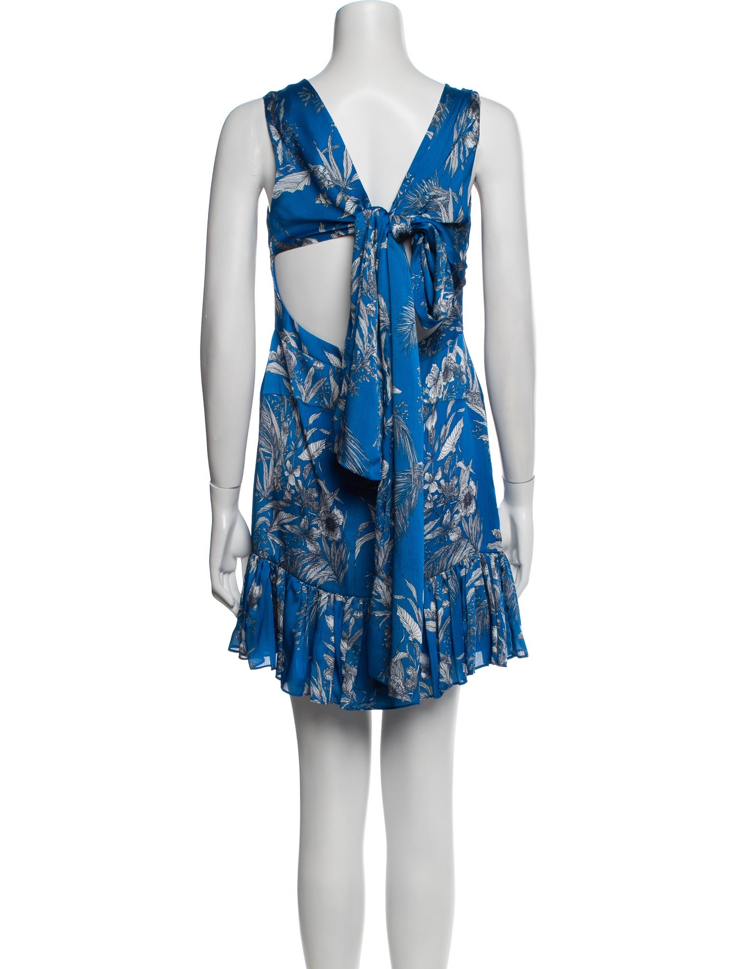 Alexis Floral Print Mini Dress