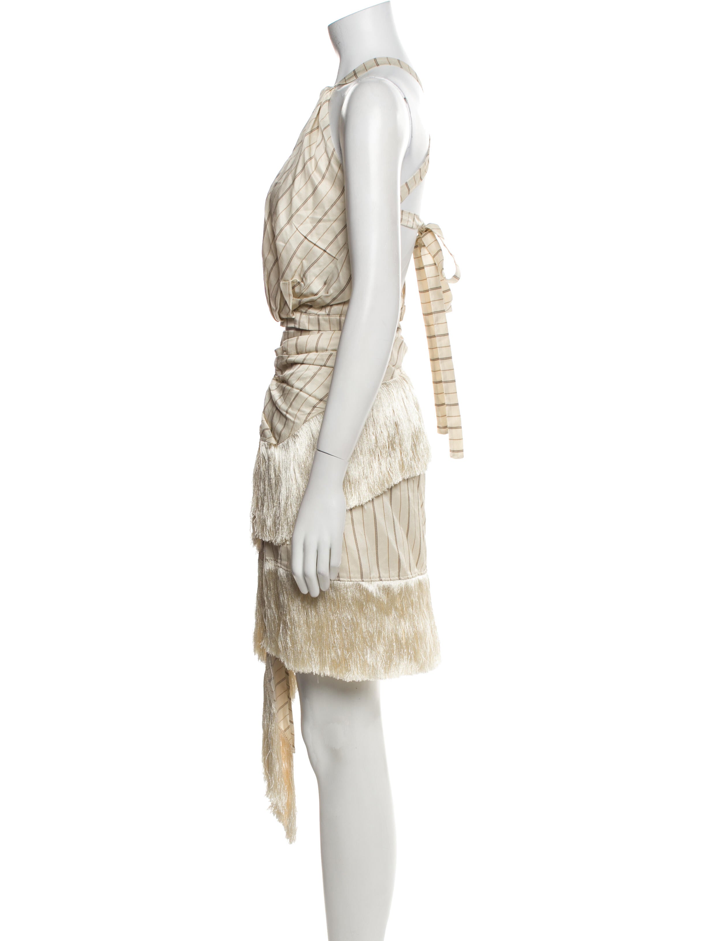 Alexis Striped Mini Skirt